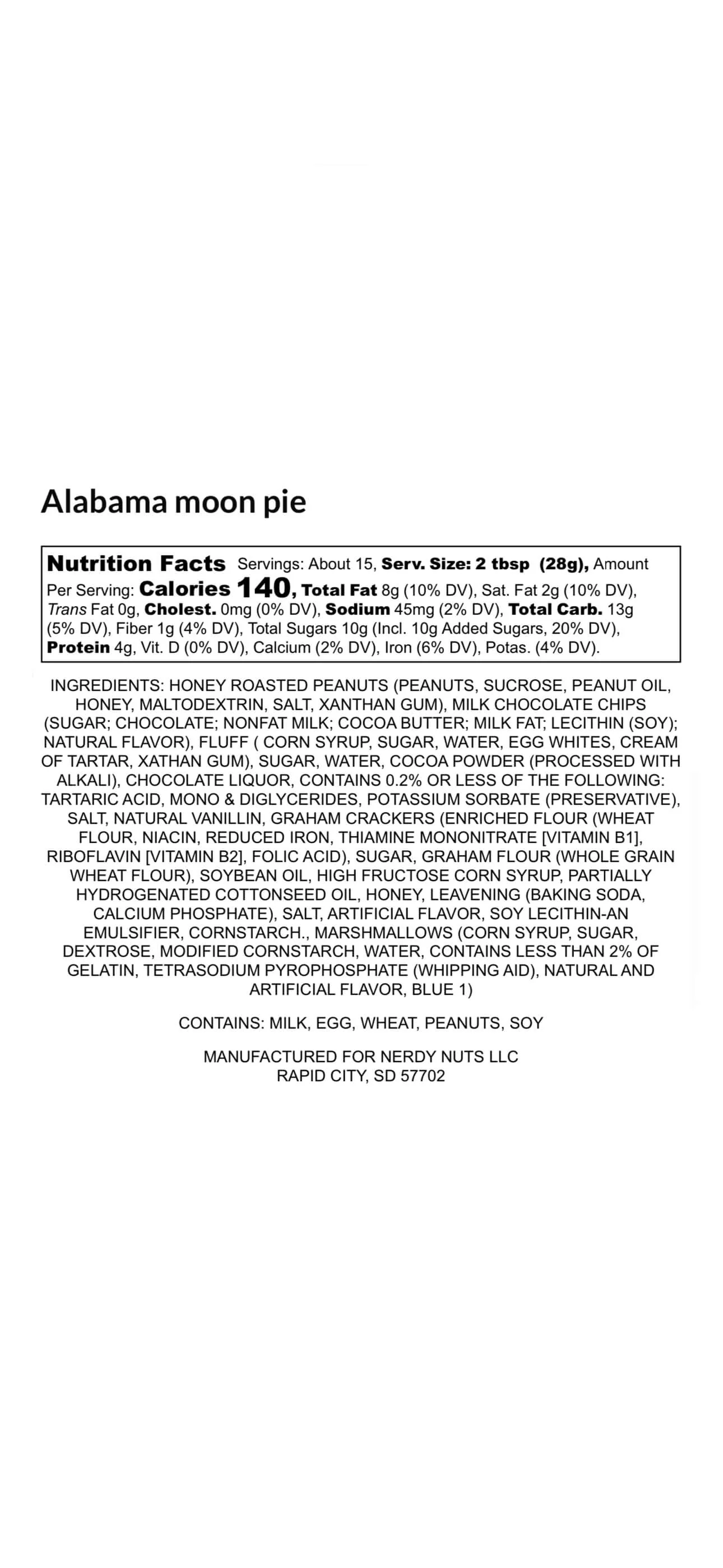 Alabama Moon Pie Peanut Butter Treat - Image 2