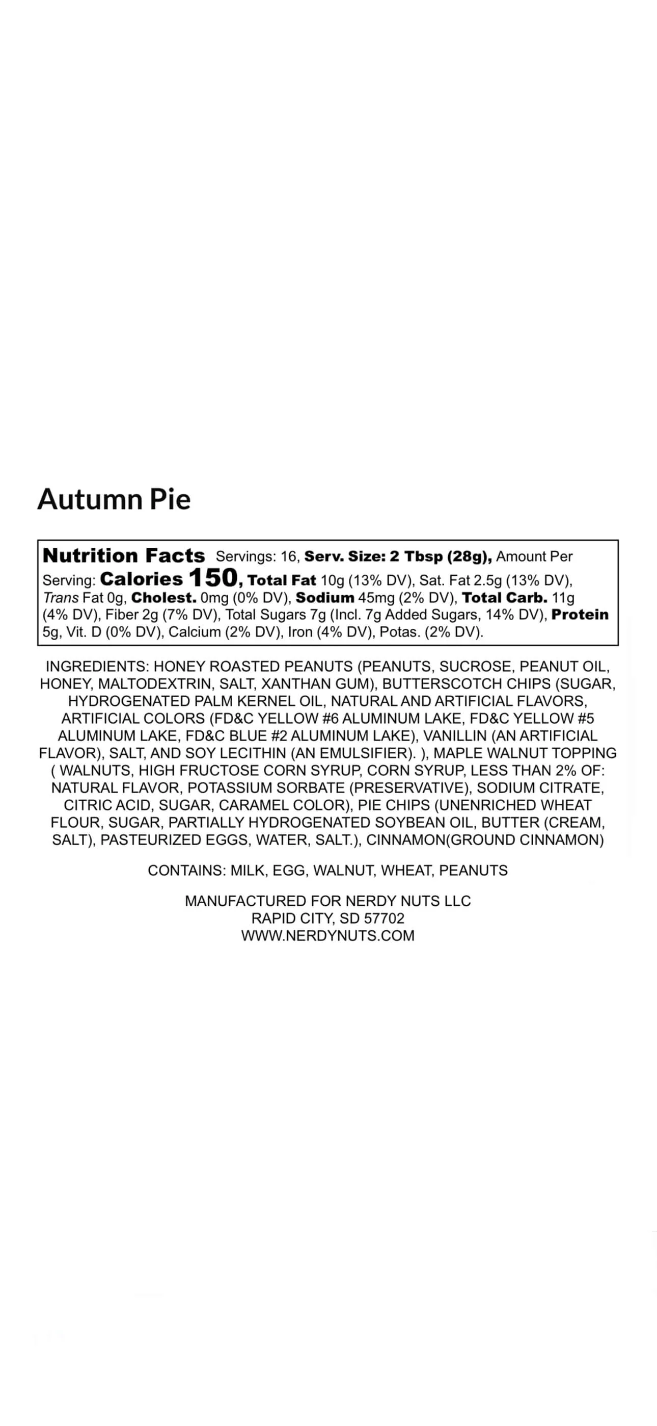 Autumn Pie Peanut Butter Treat - Image 3