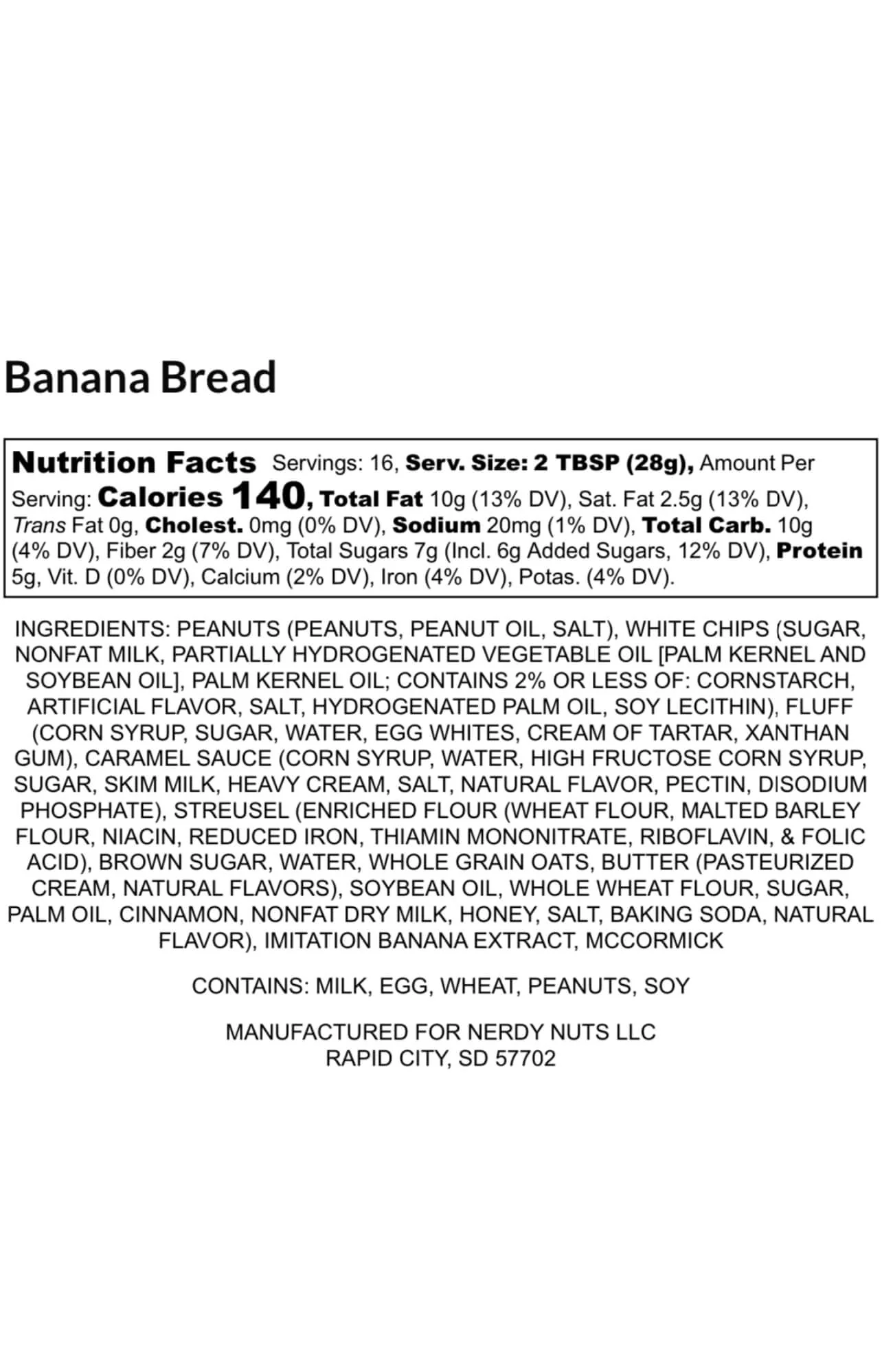Banana Bread Peanut Butter Treat - Image 3
