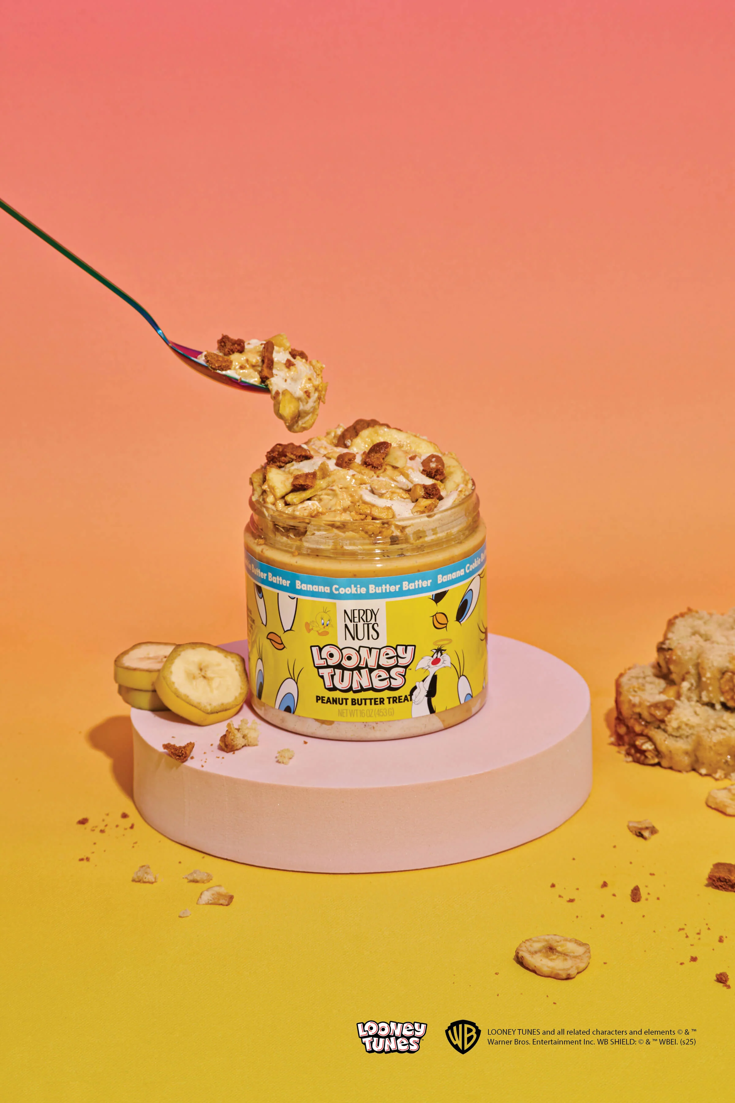 Banana Cookie Butter Batter Peanut Butter Treat
