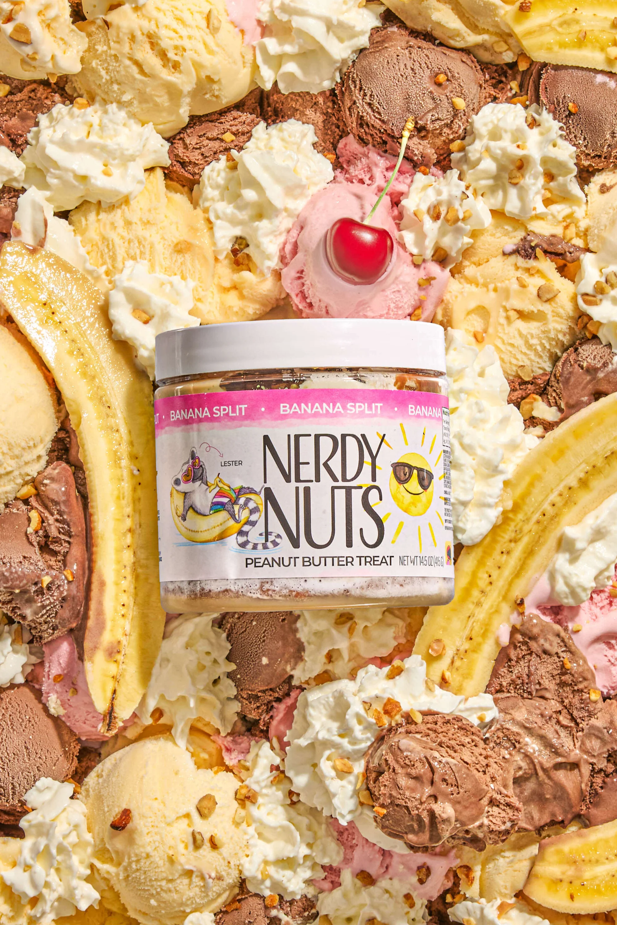 Banana Split Peanut Butter Treat
