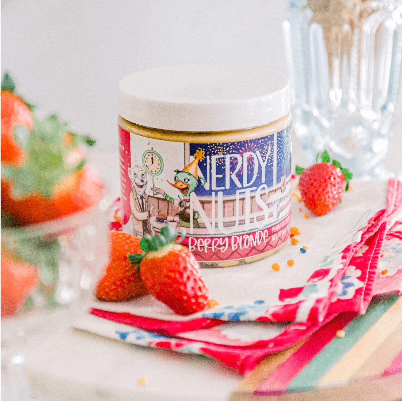 Berry Blonde Peanut Butter Treat