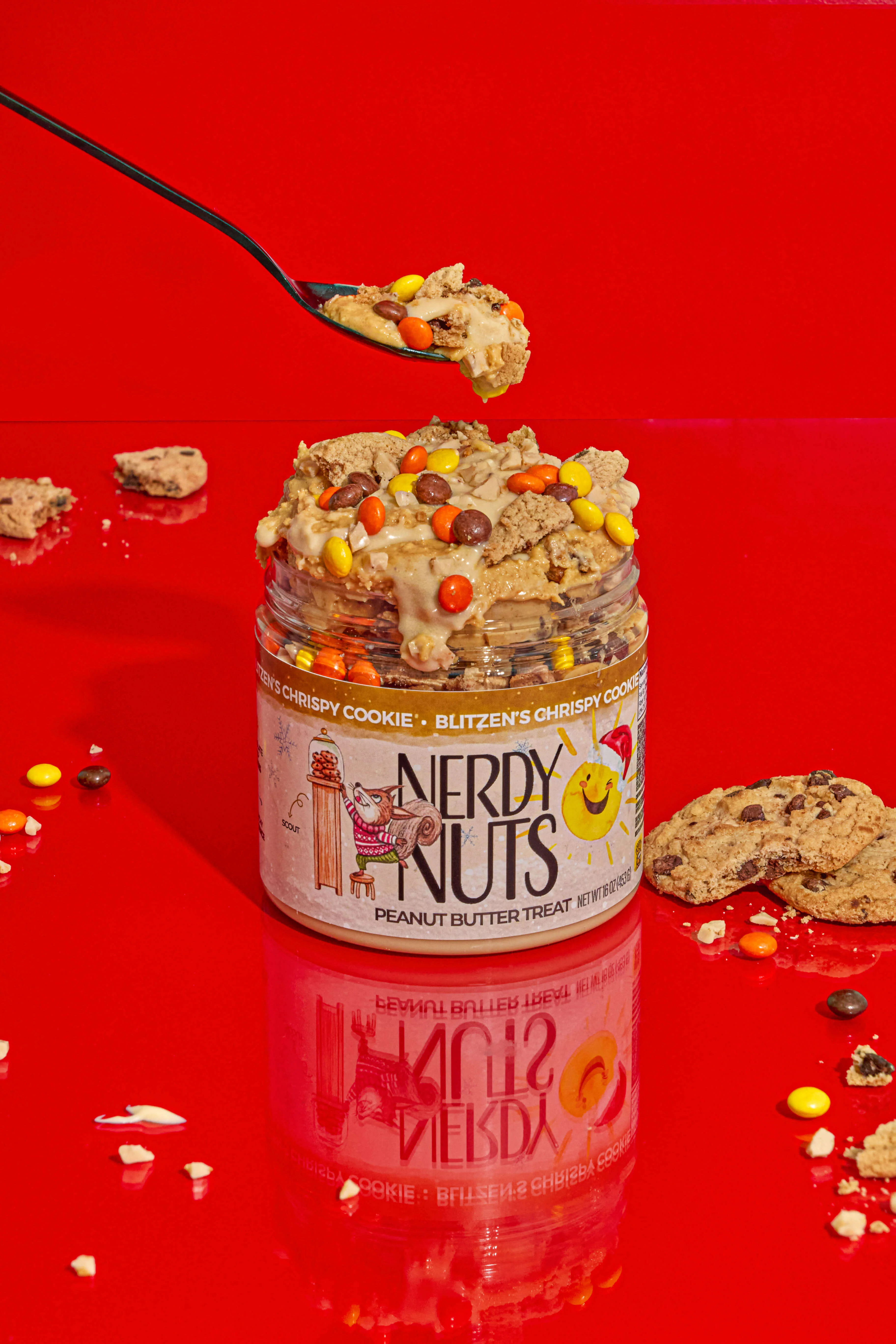 Blitzen's Chrispy Cookie Peanut Butter Treat