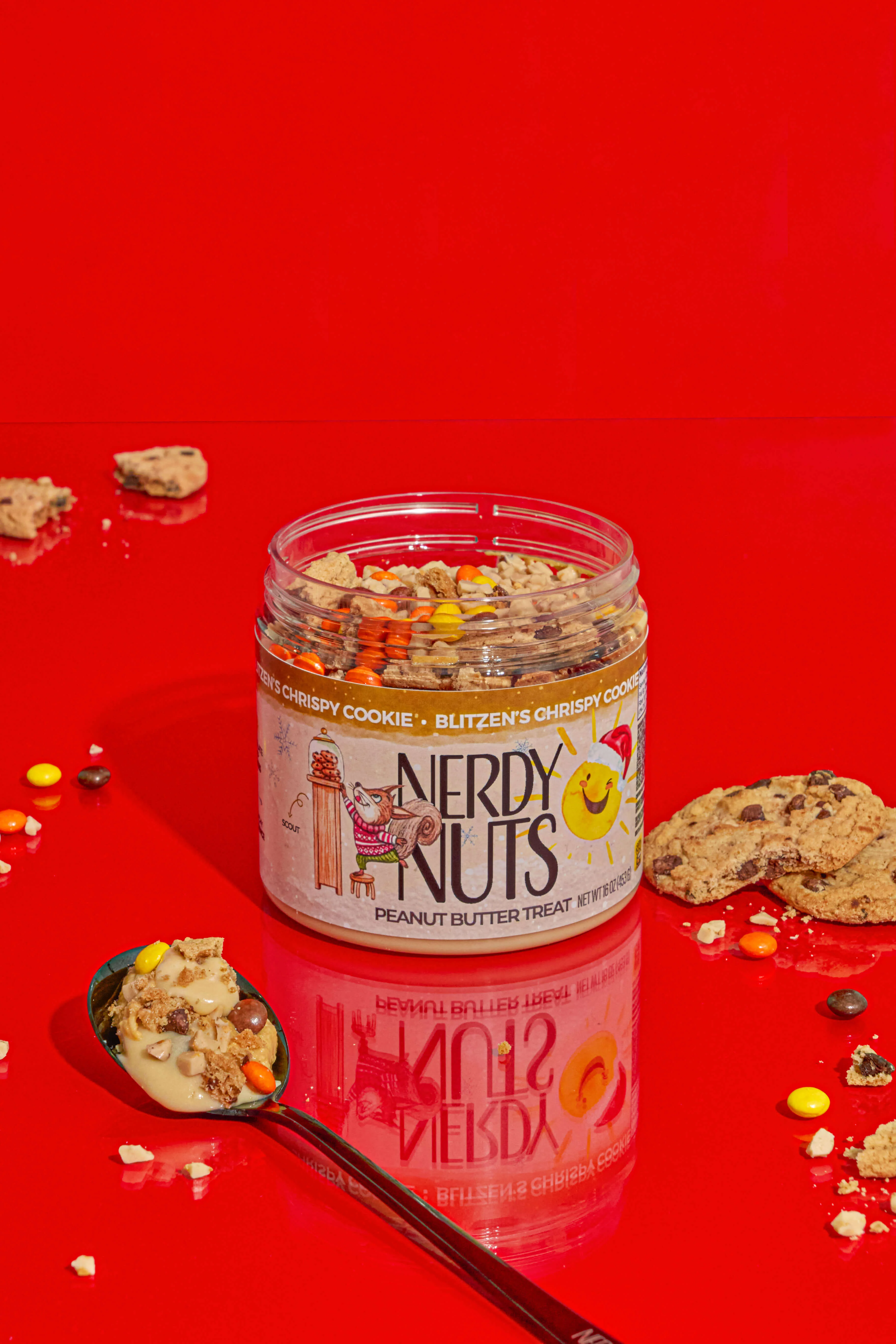 Blitzen's Chrispy Cookie Peanut Butter Treat - Image 2