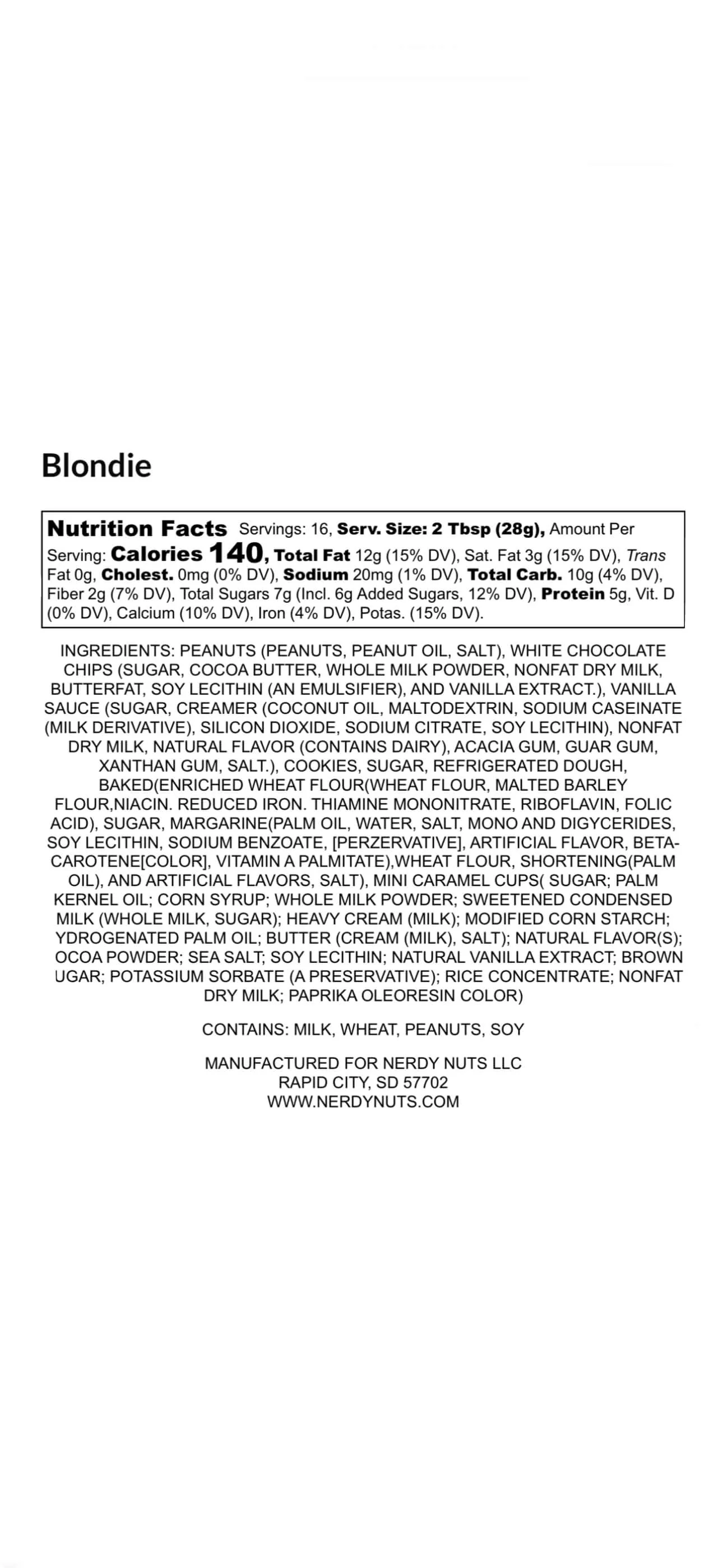 Blondie Peanut Butter Treat - Image 2