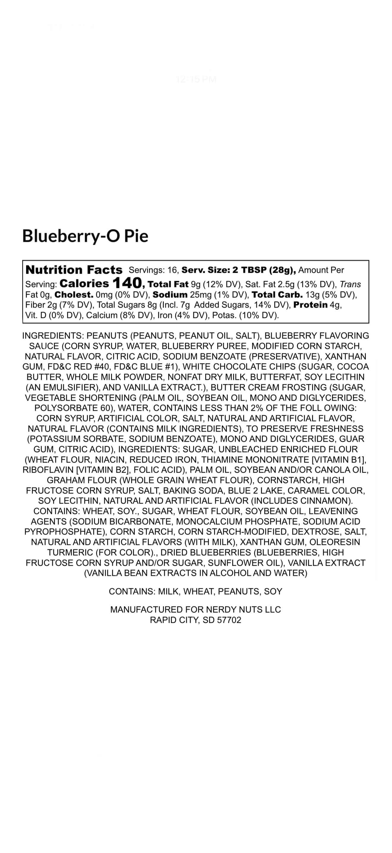 BOO-Berry-O Pie Peanut Butter Treat - Image 6