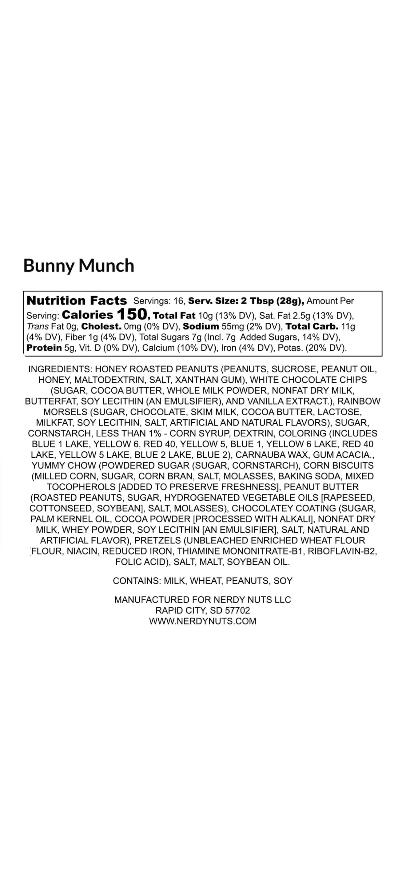 Bunny Munch Peanut Butter Treat - Image 3