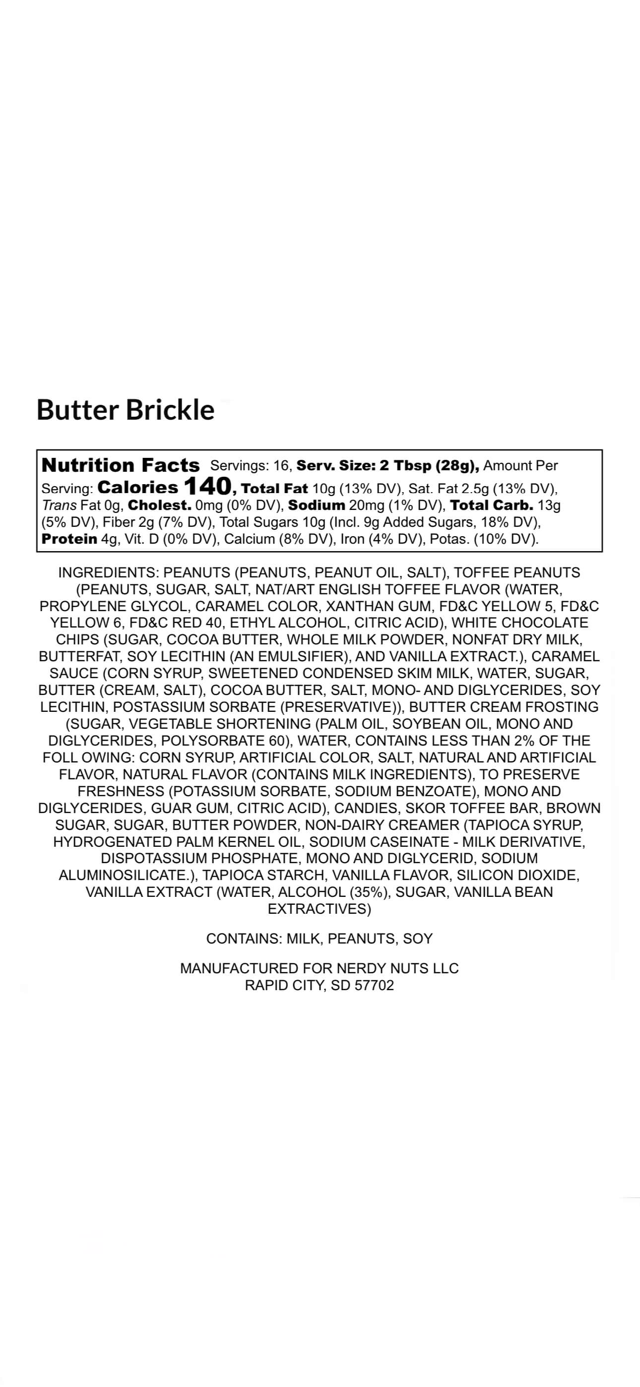 Butter Brickle Peanut Butter Treat - Image 2