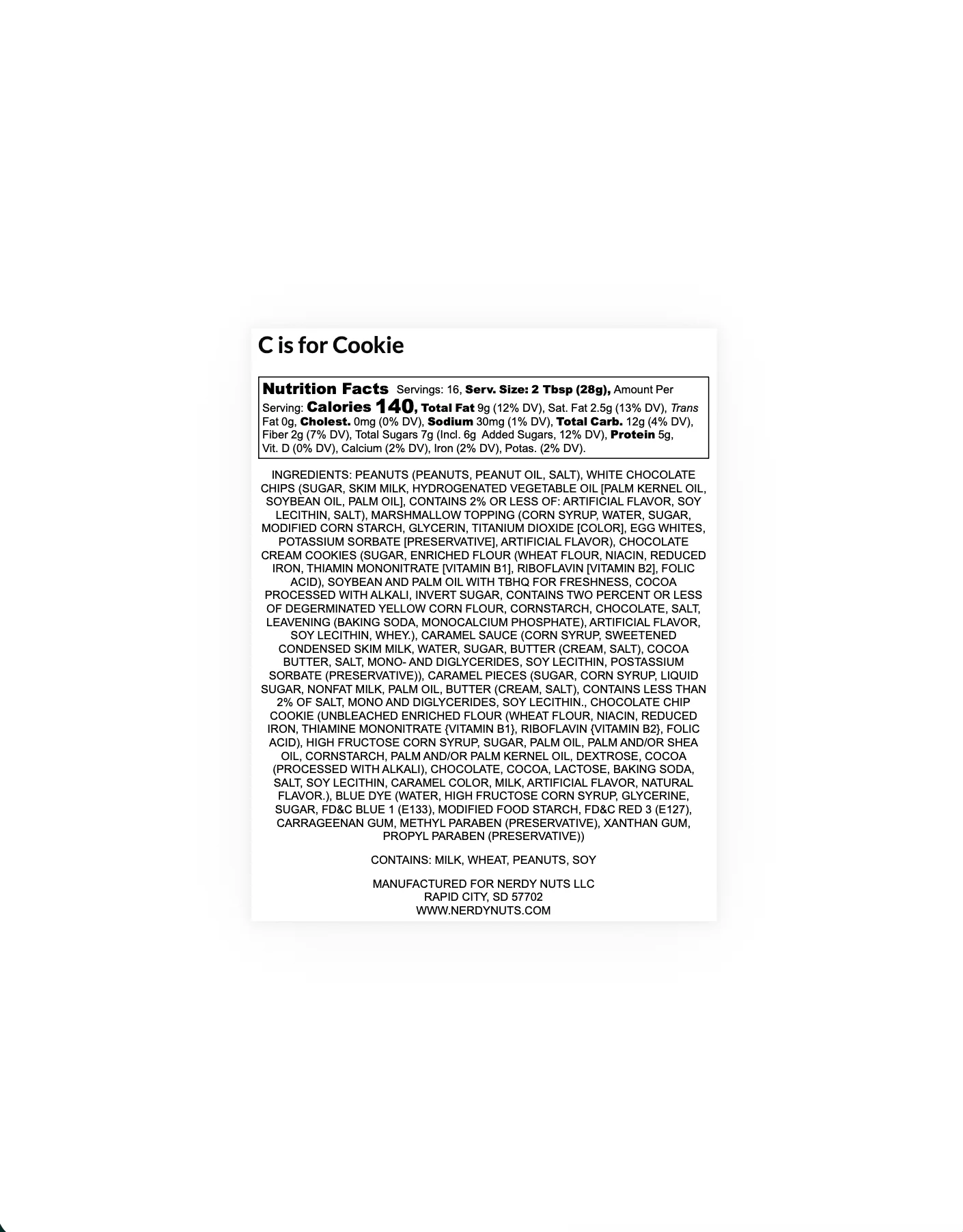 C is for Cookie Peanut Butter Treat - Image 3
