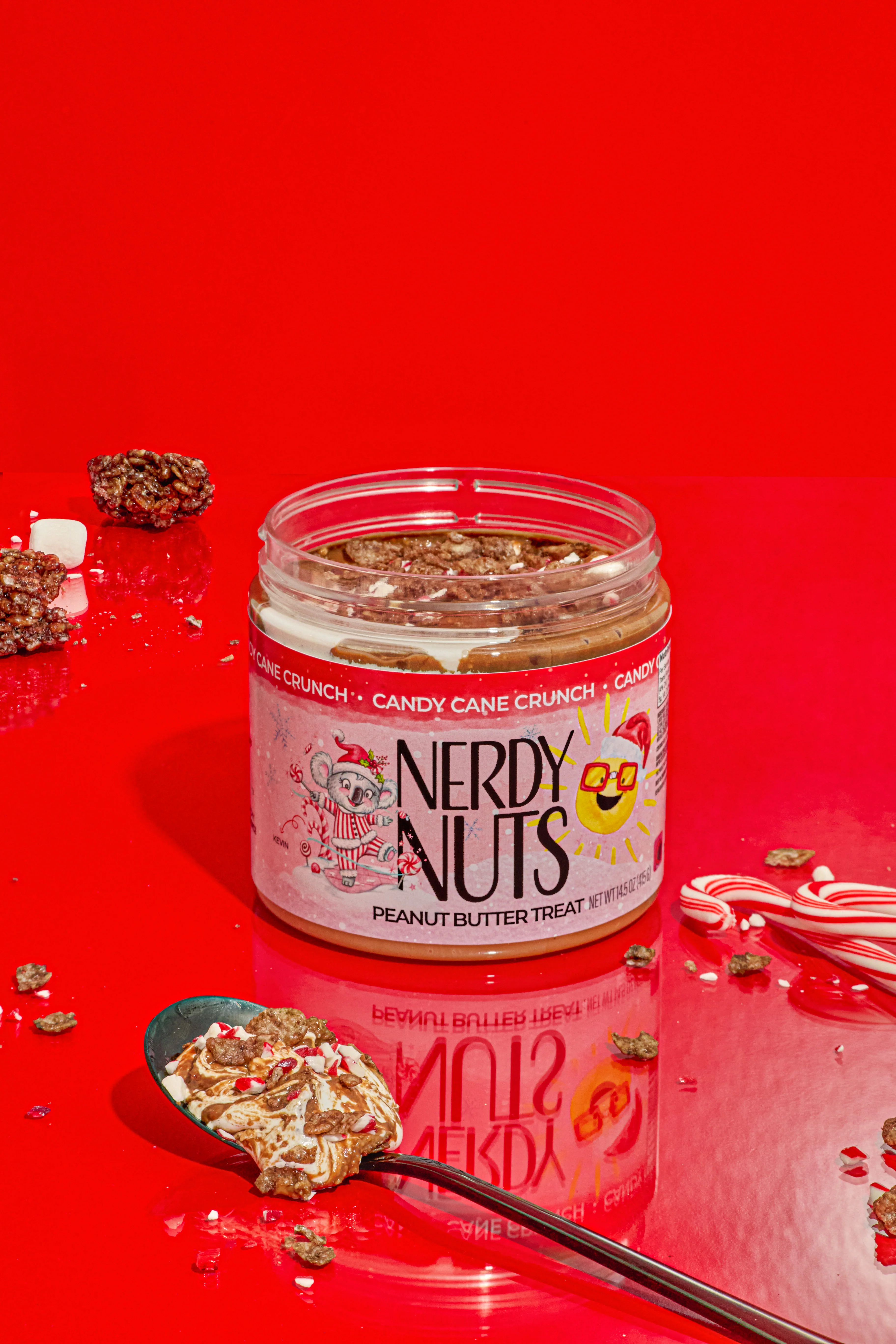 Candy Cane Crunch Peanut Butter Treat - Image 2