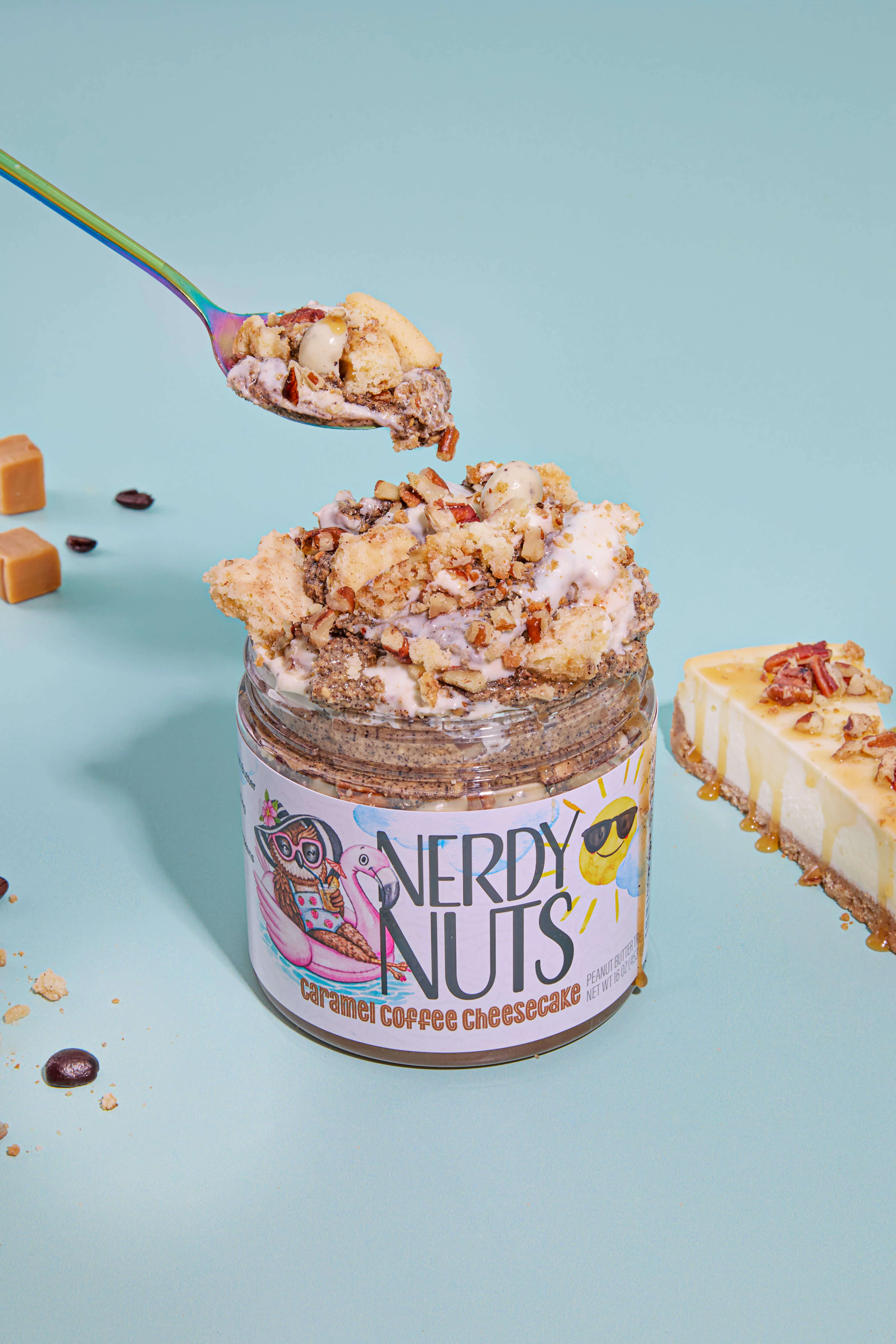 Caramel Coffee Cheesecake Peanut Butter Treat - Image 3