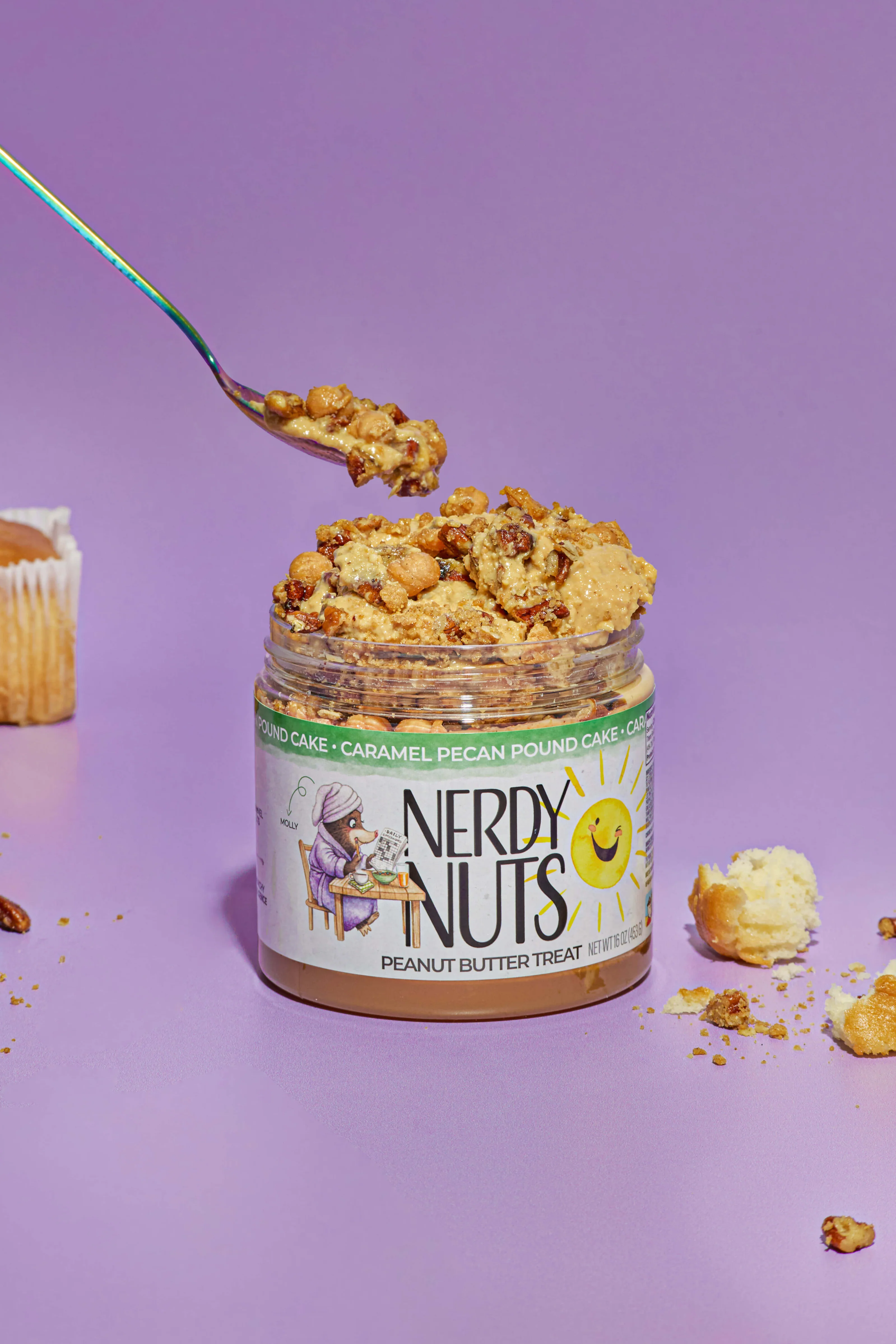 Caramel Pecan Pound Cake Peanut Butter Treat