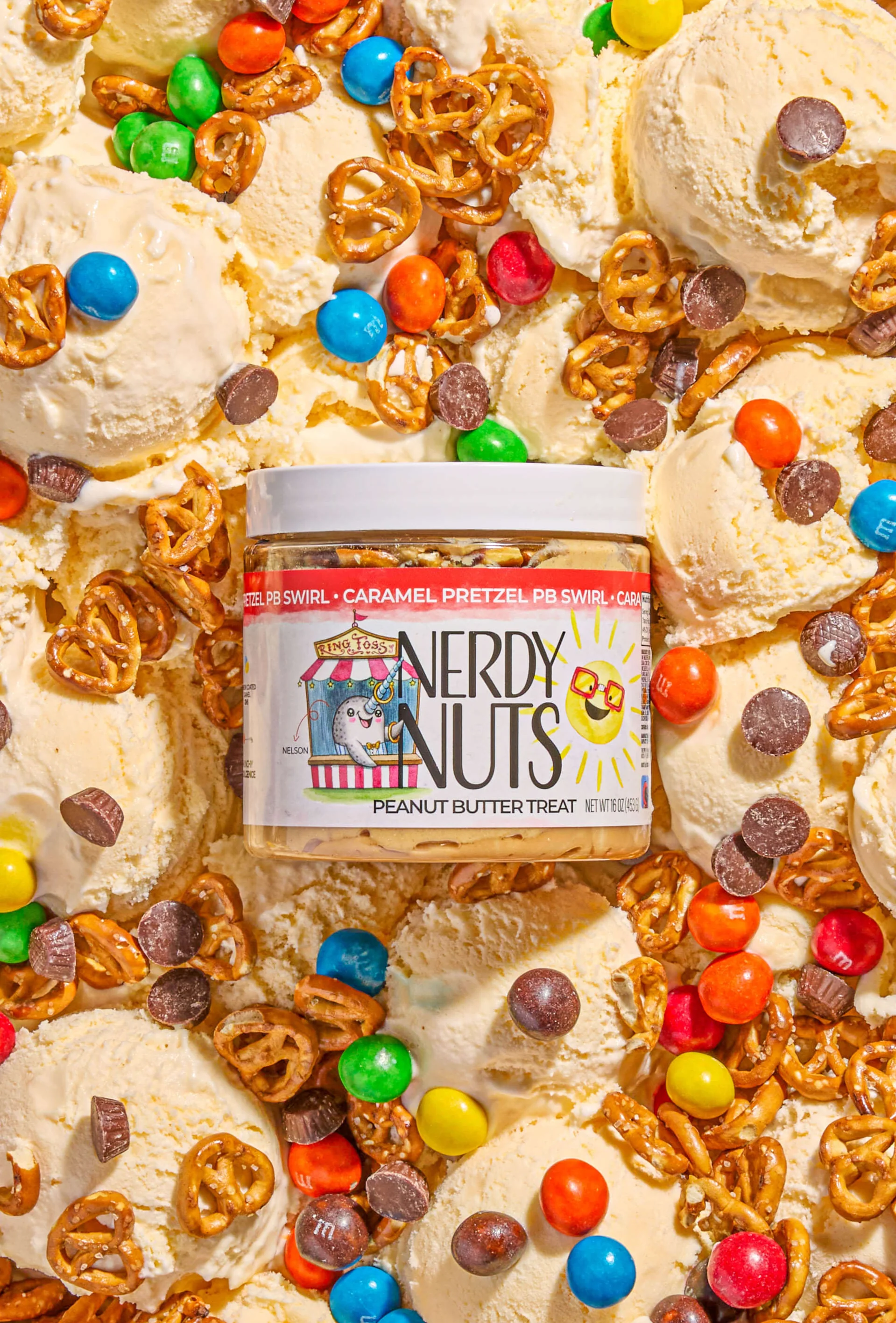 Caramel Pretzel PB Swirl Peanut Butter Treat