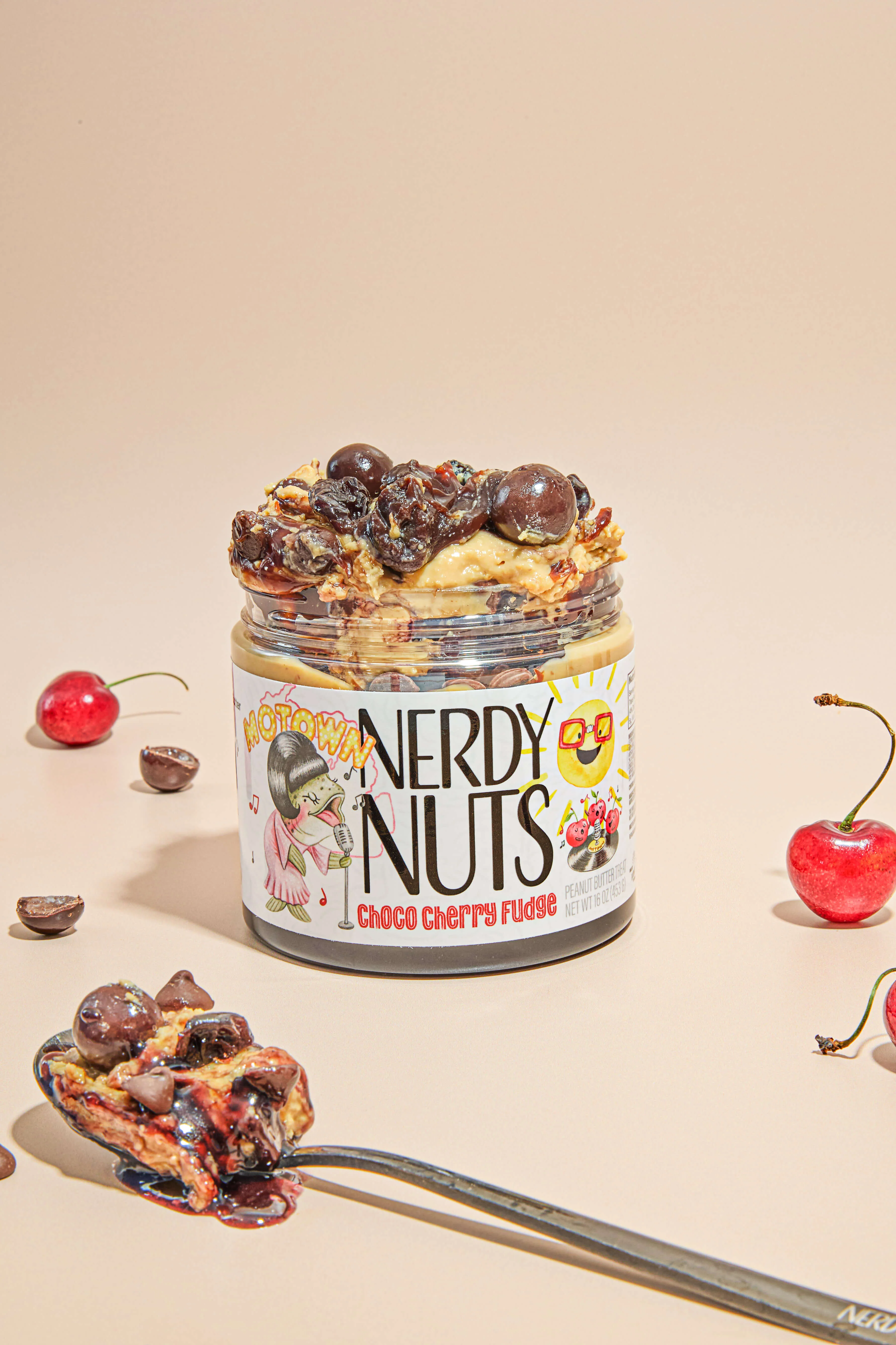 Choco Cherry Fudge Peanut Butter Treat - Image 2
