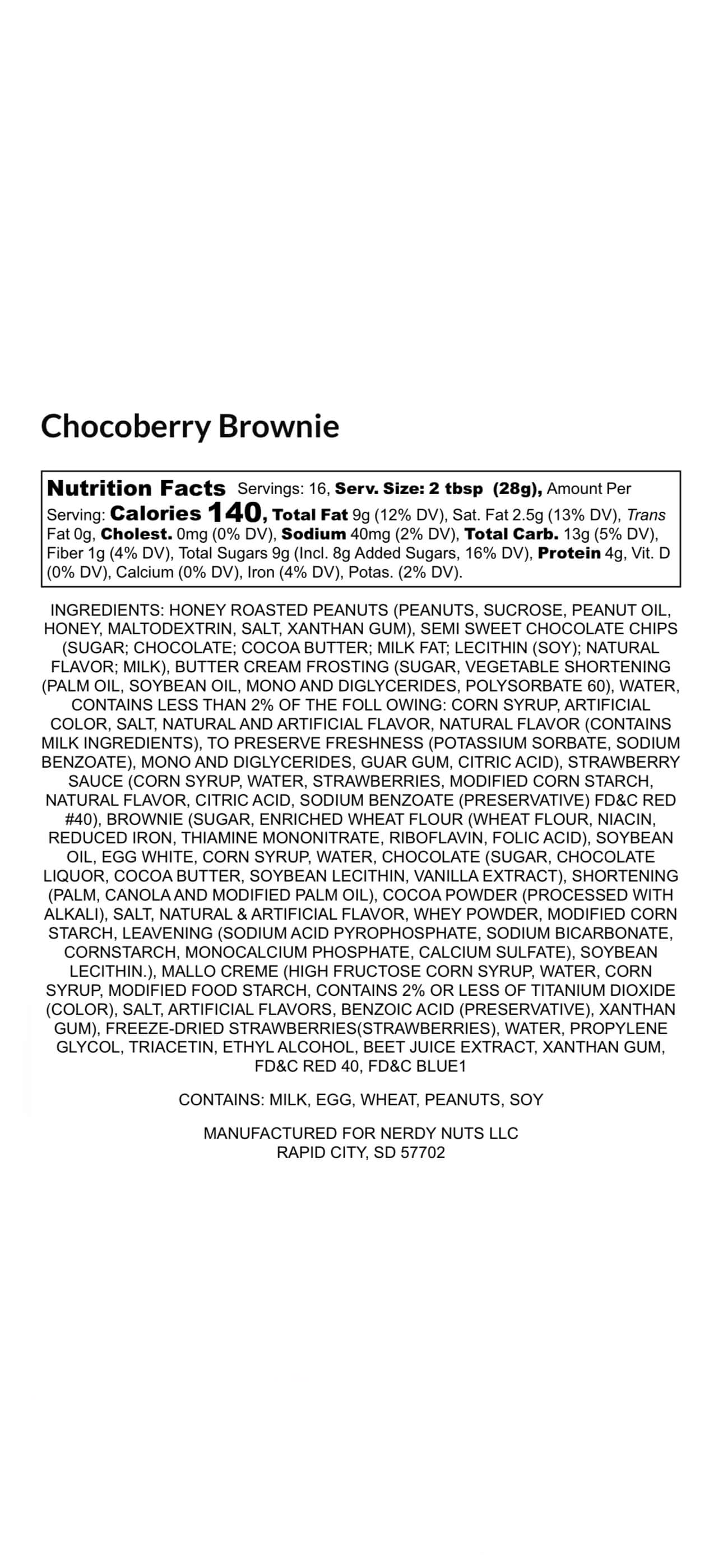 ChocoBerry Brownie Peanut Butter Treat - Image 4