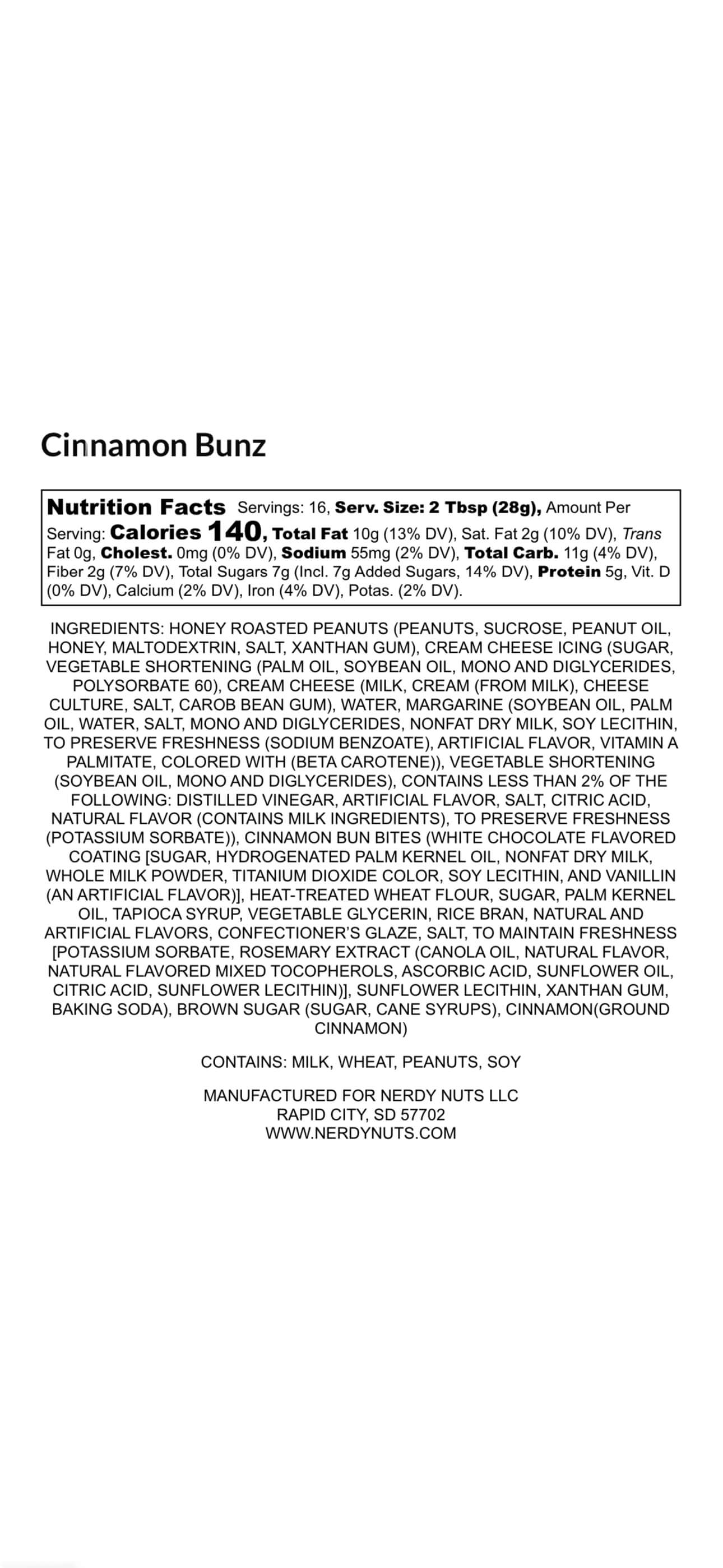 Cinnamon Bunz Peanut Butter Treat - Image 2