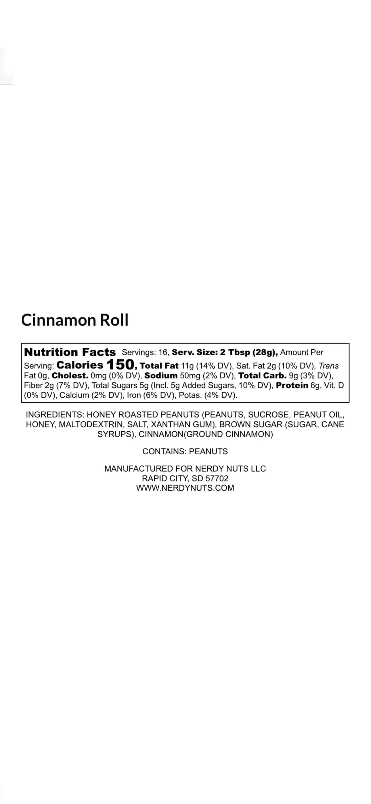 Cinnamon Roll Peanut Butter - Image 4