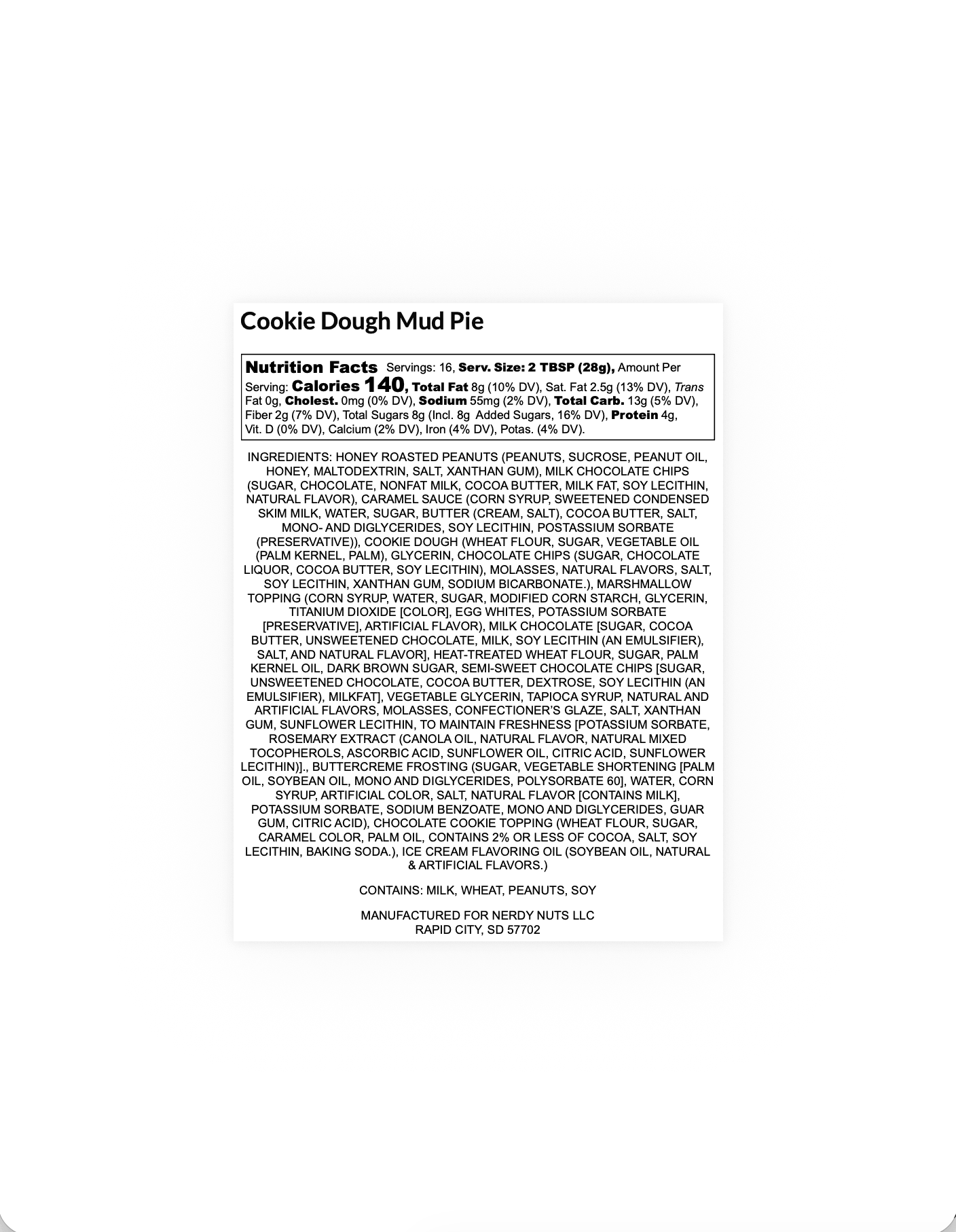 Cookie Dough Mud Pie Peanut Butter Treat - Image 4