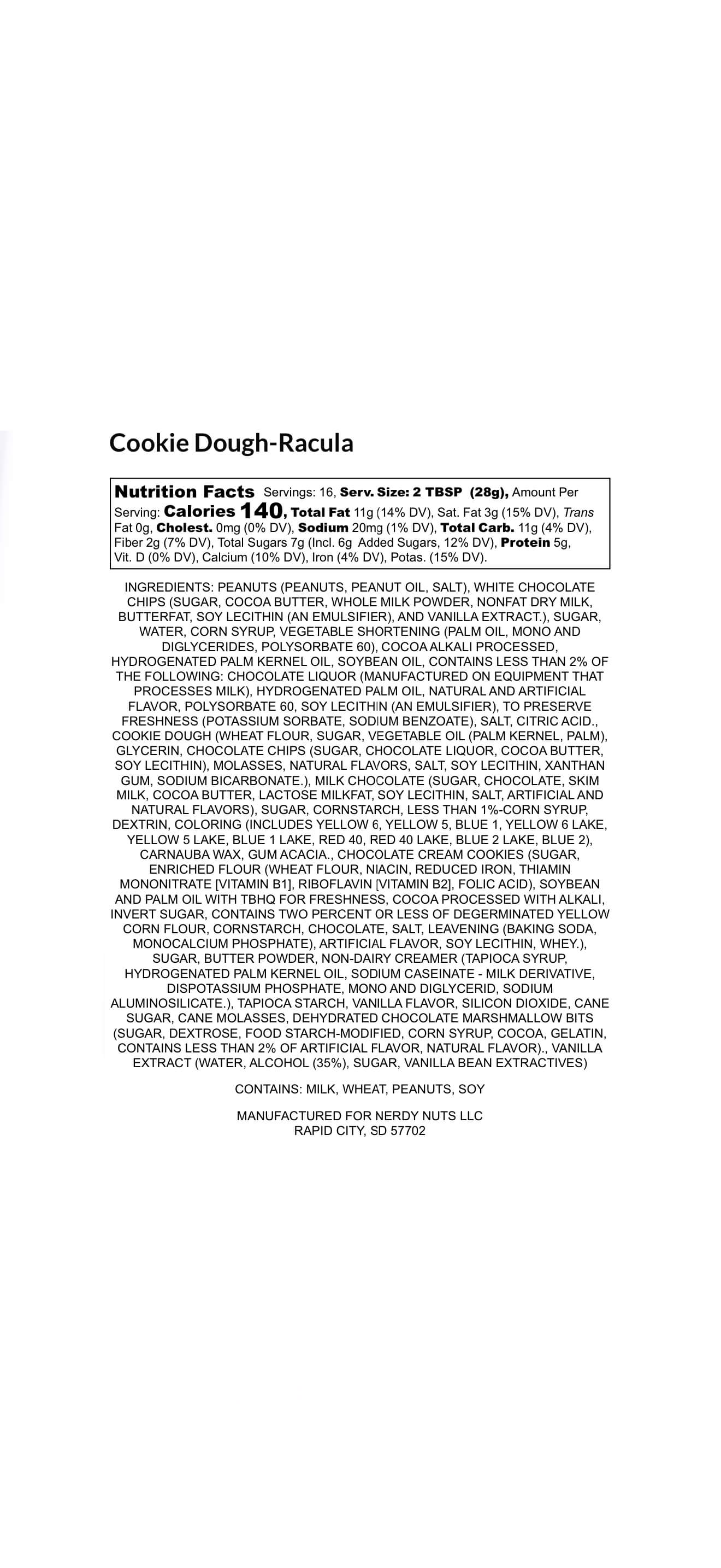 Cookie Dough-racula Peanut Butter Treat - Image 4