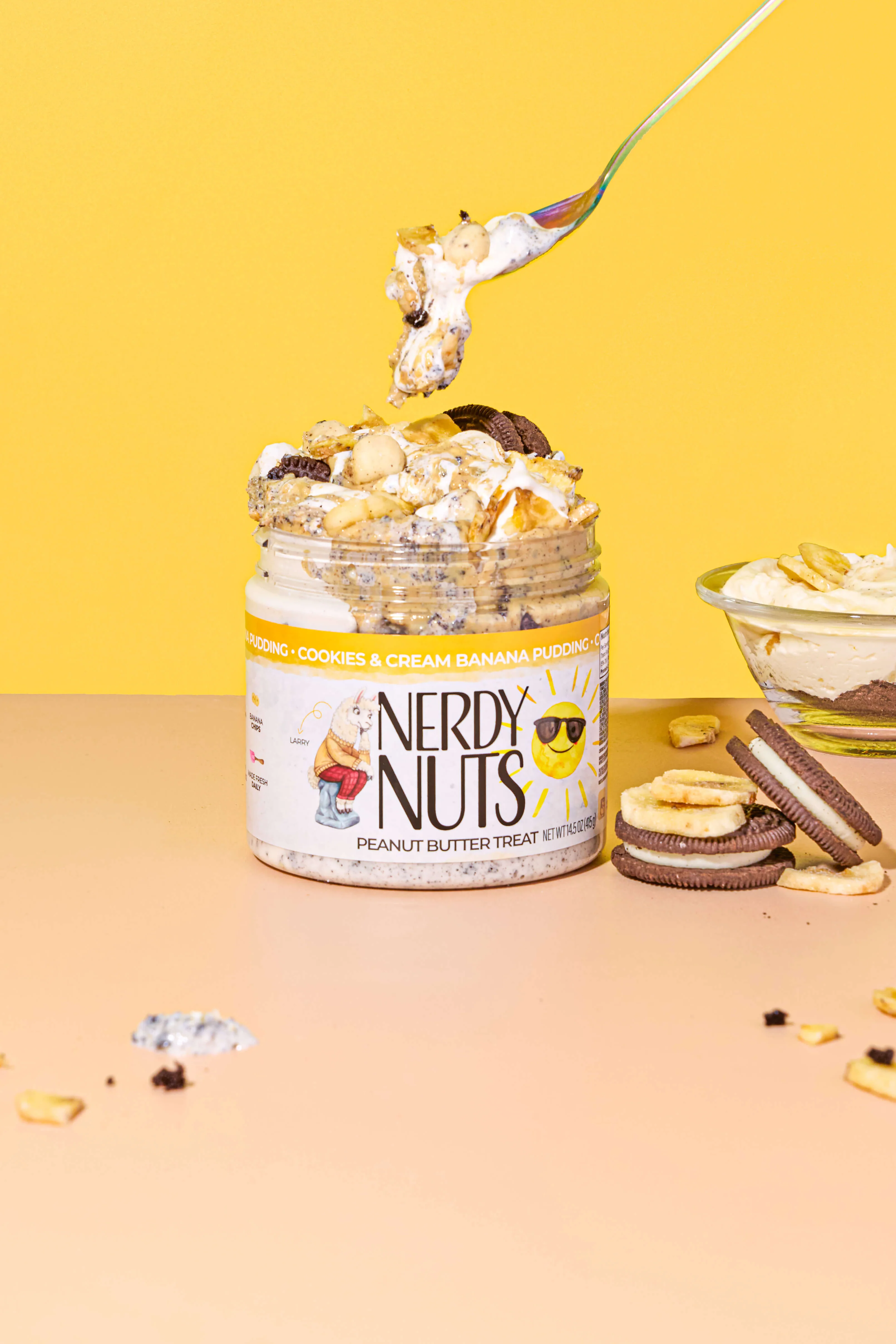 Cookies & Cream Banana Pudding Peanut Butter Treat