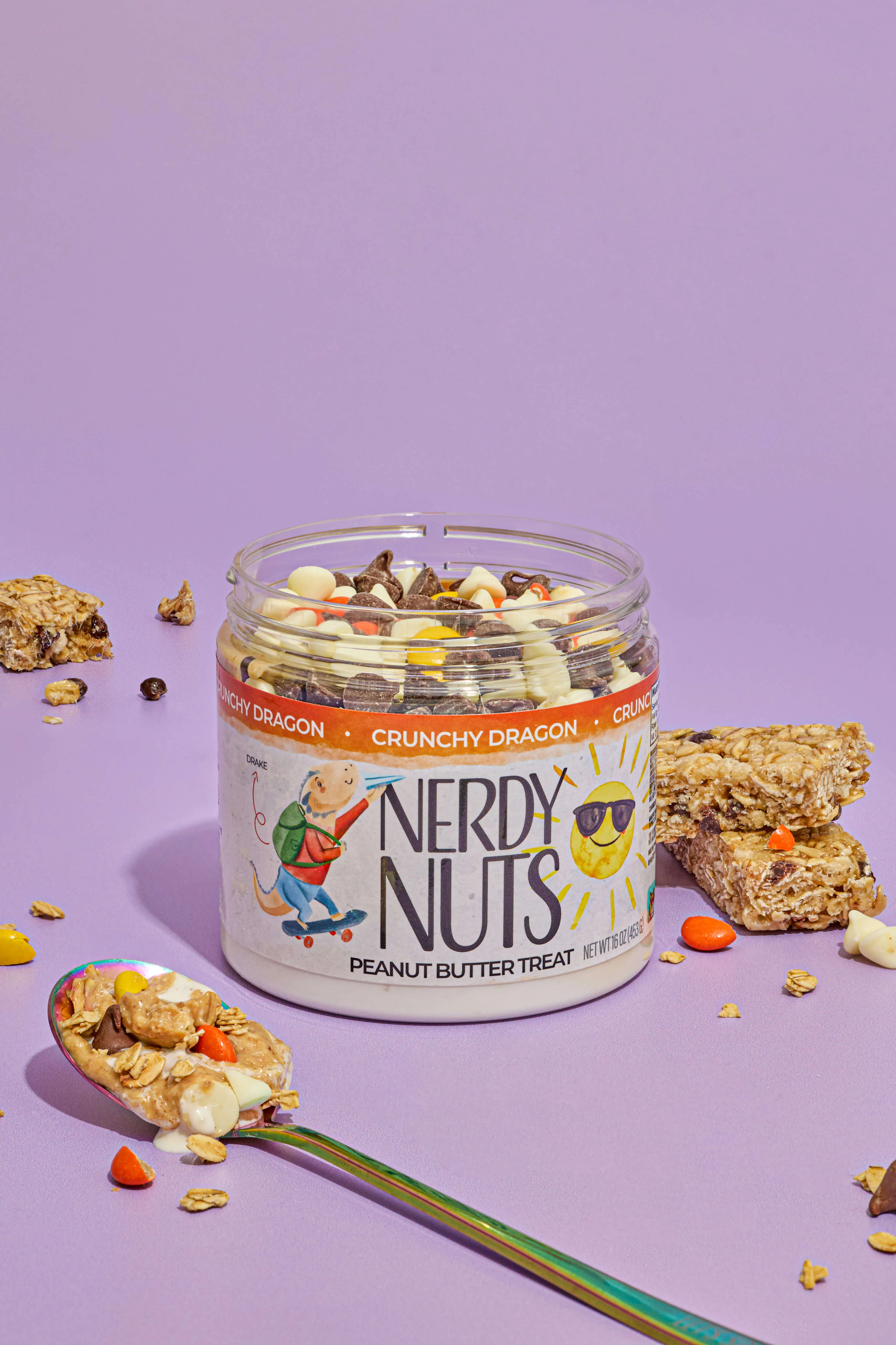 Crunchy Dragon (Granola Bar) Peanut Butter Treat - Image 2