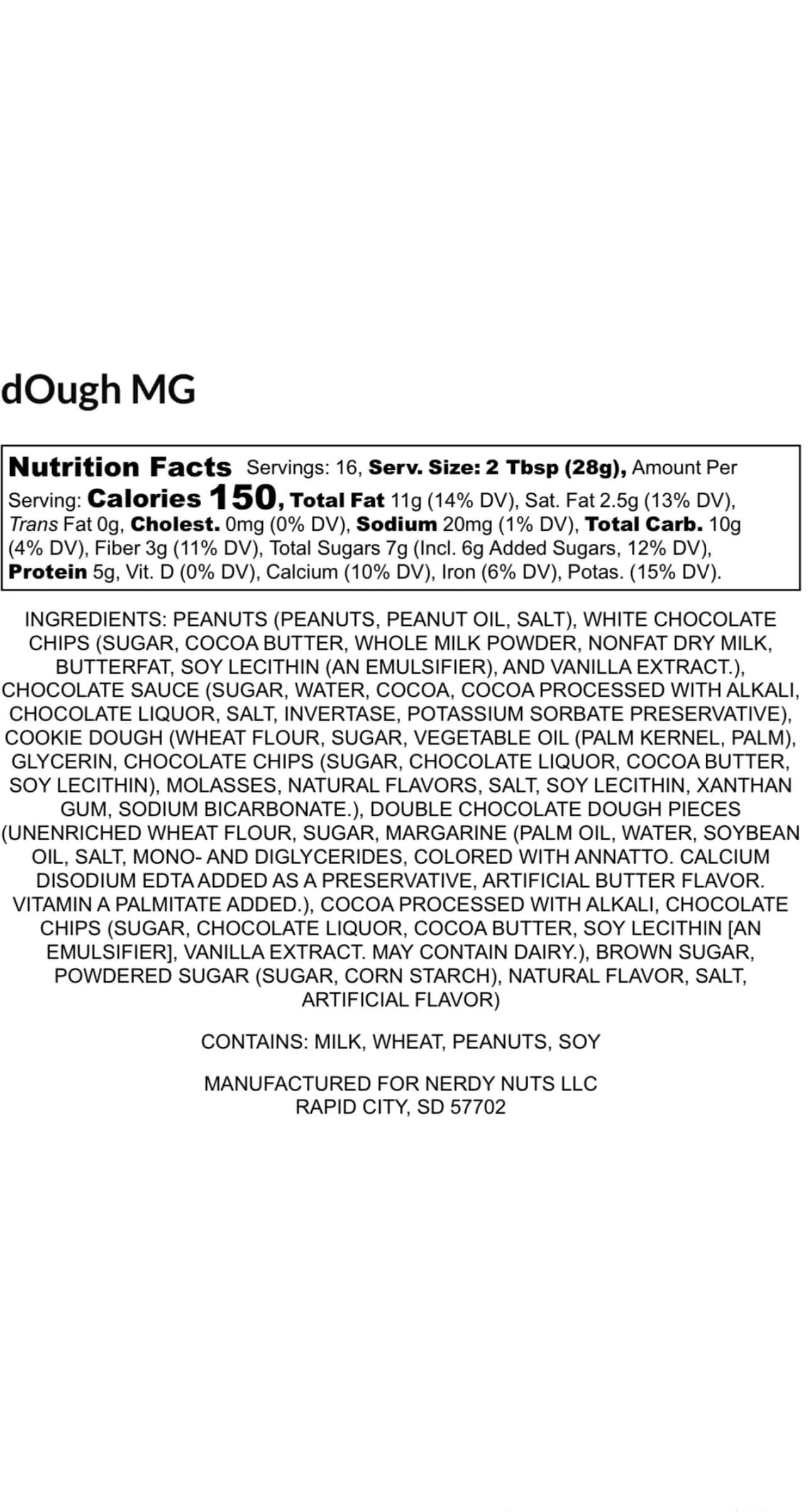 dOughMG Peanut Butter Treat - Image 4