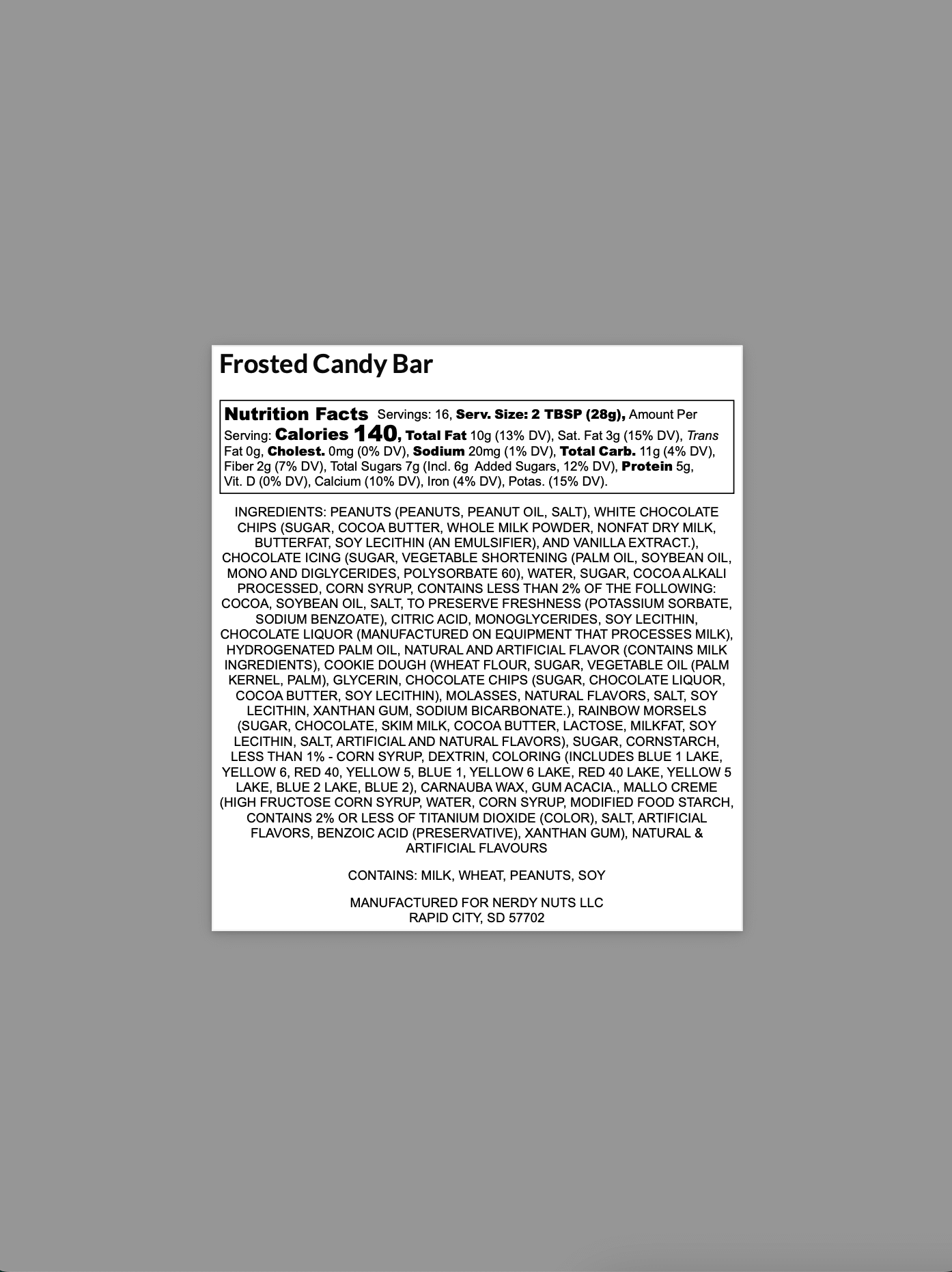 Frosted Candy Bar Peanut Butter Treat - Image 4
