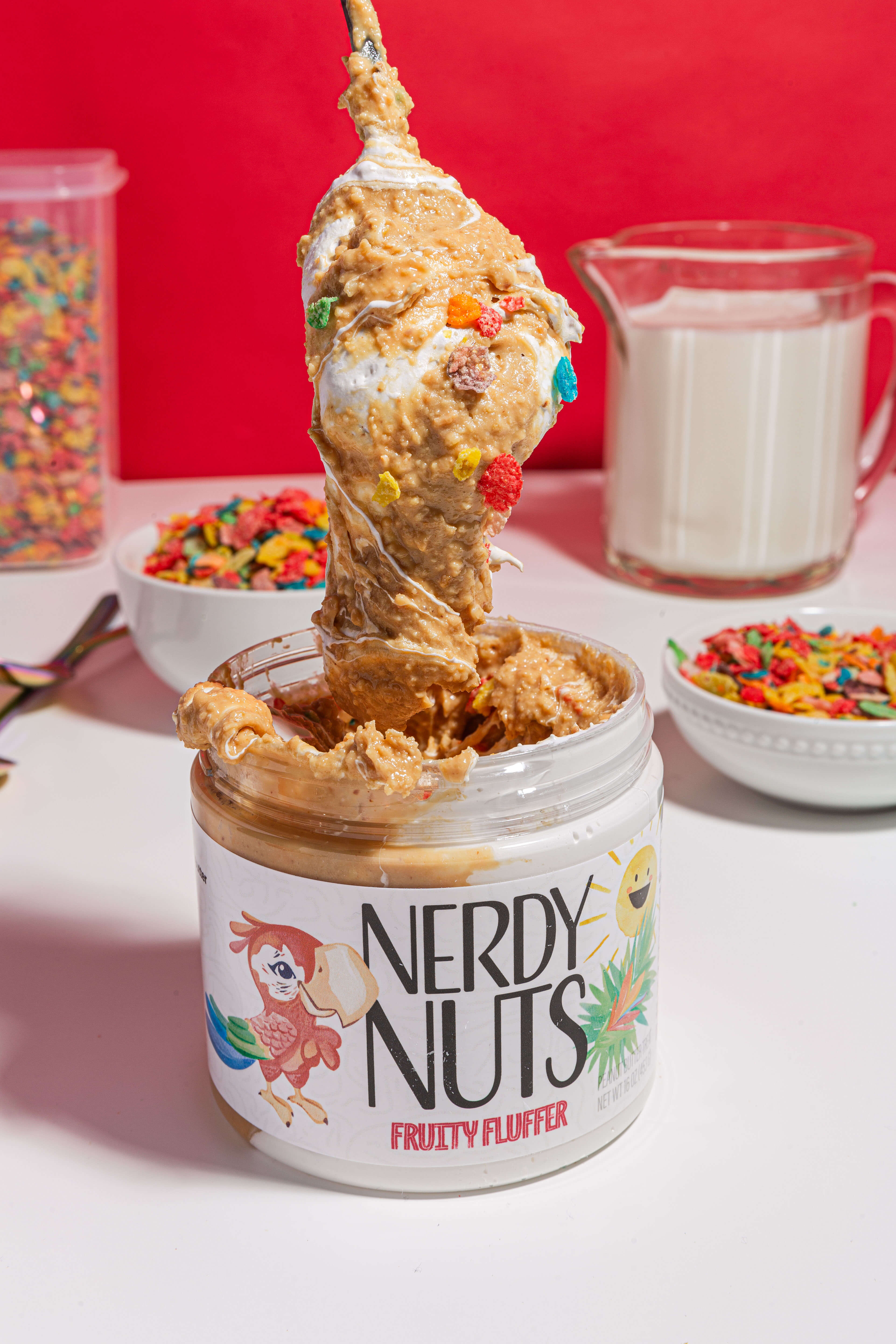 Fruity Fluffer Peanut Butter Treat