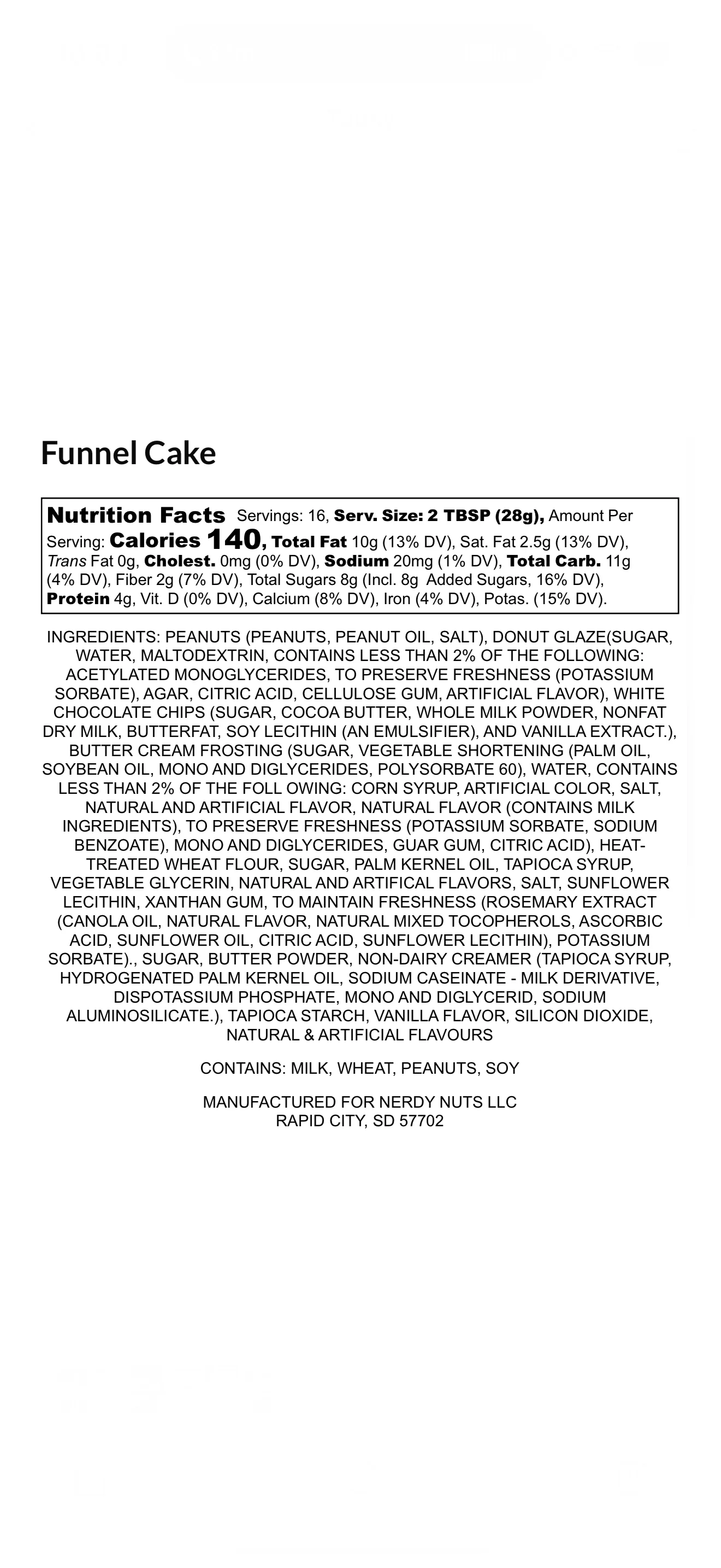 Funnel Cake Peanut Butter Treat - Image 4