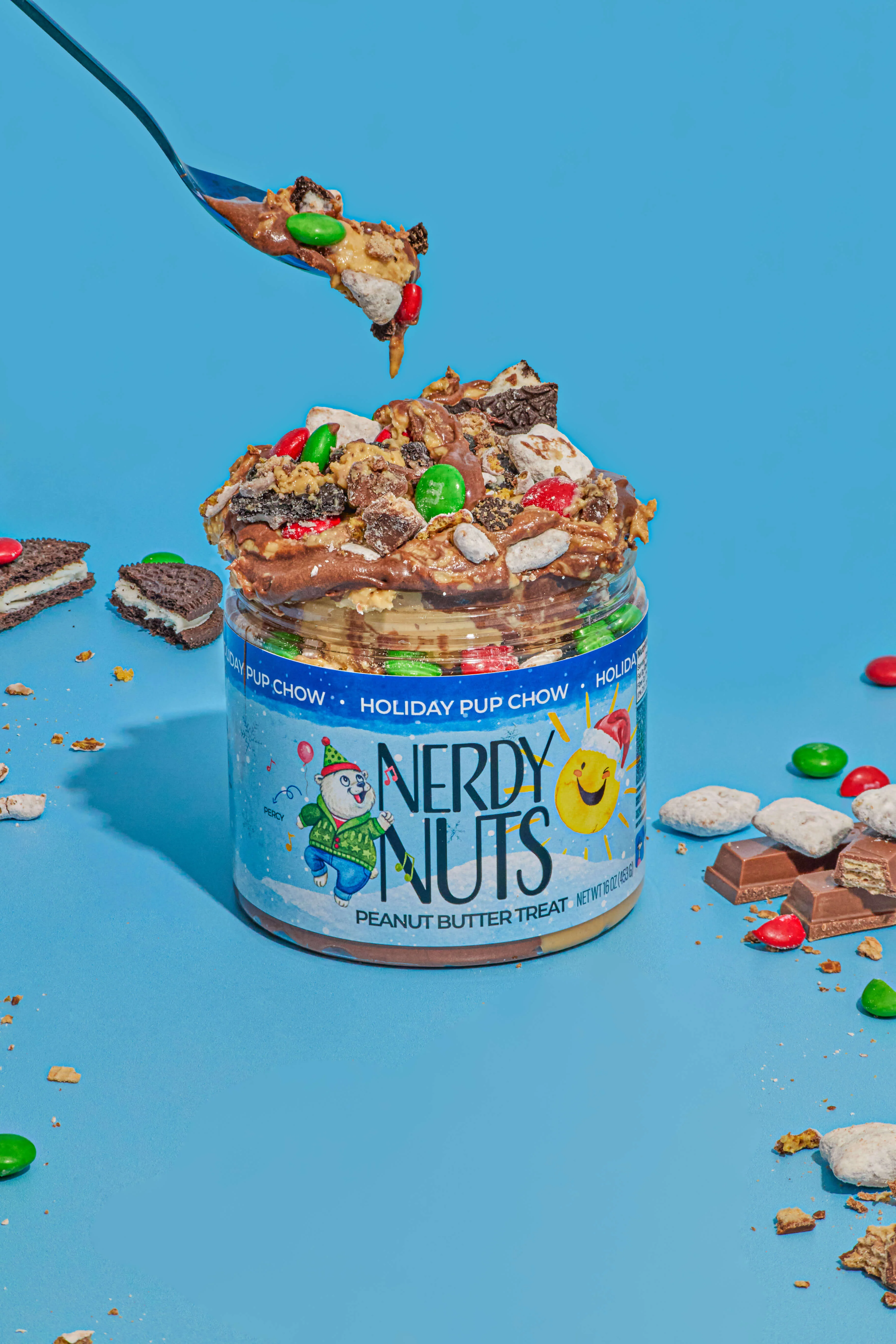 Holiday Pup Chow Peanut Butter Treat