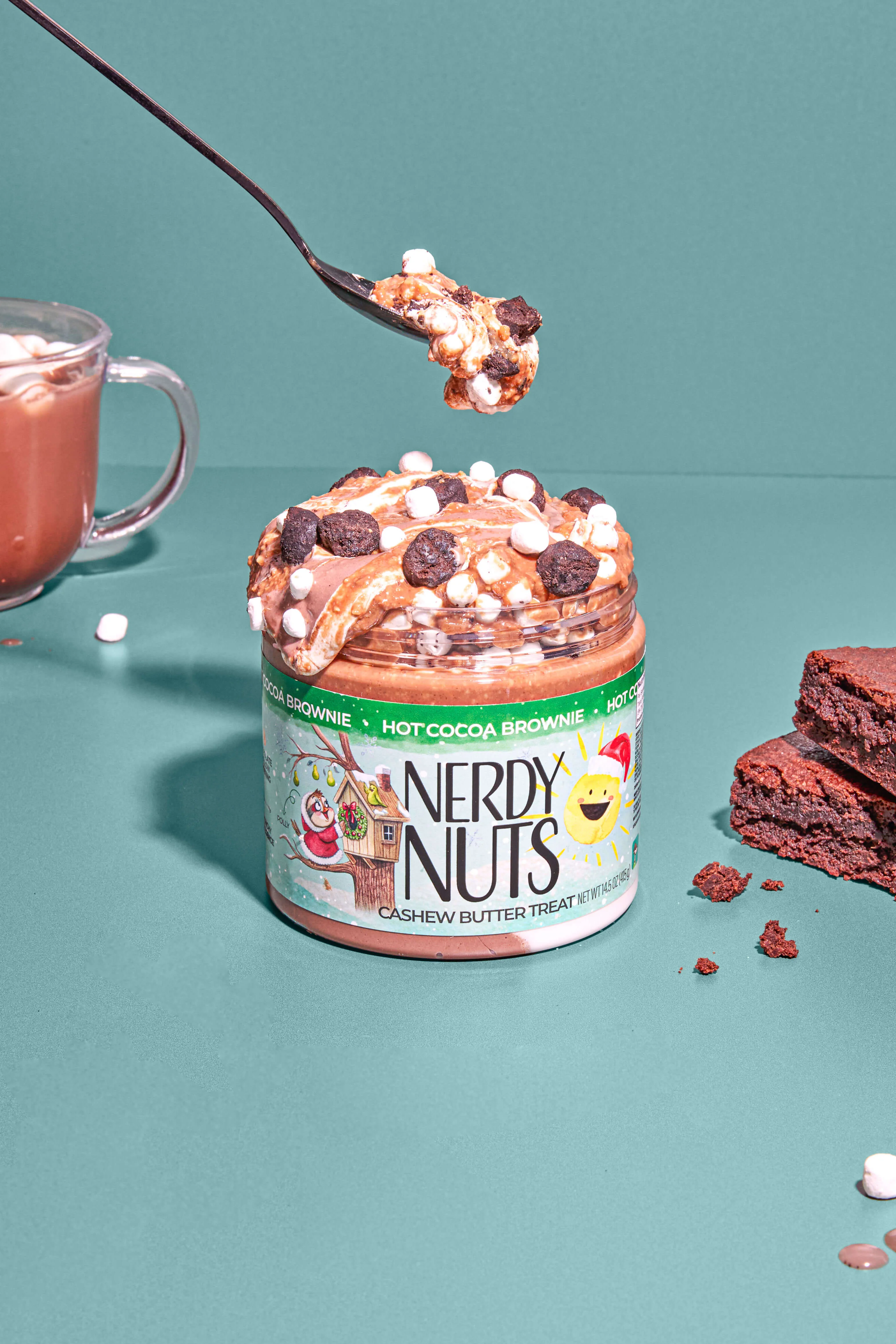 Hot Cocoa Brownie Cashew Butter Treat - Image 2