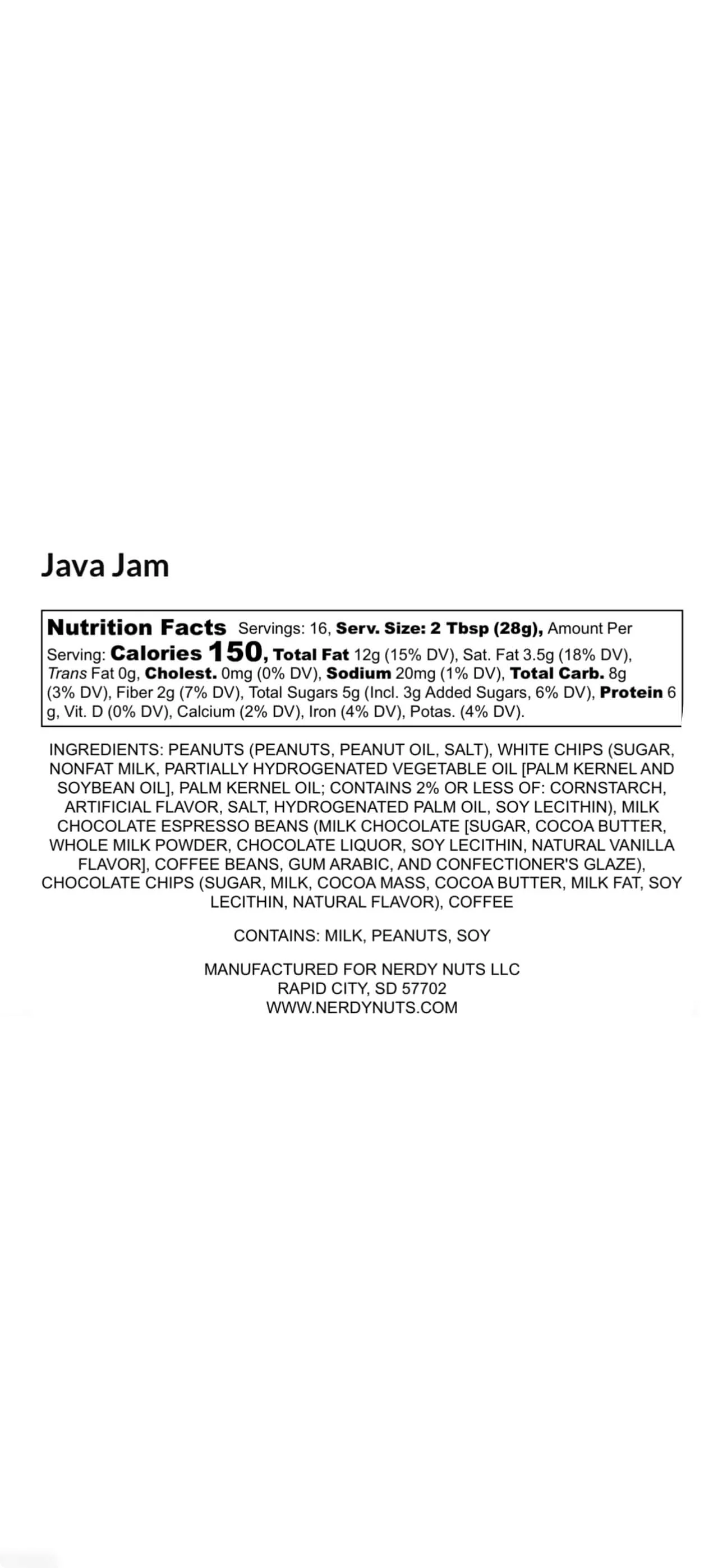 Java Jam Peanut Butter - Image 4