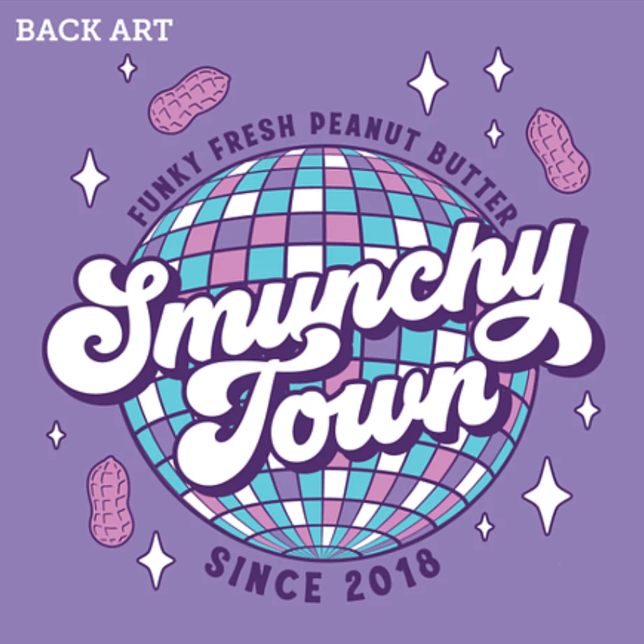 Lavender Smunchy Town T-Shirt - Image 3