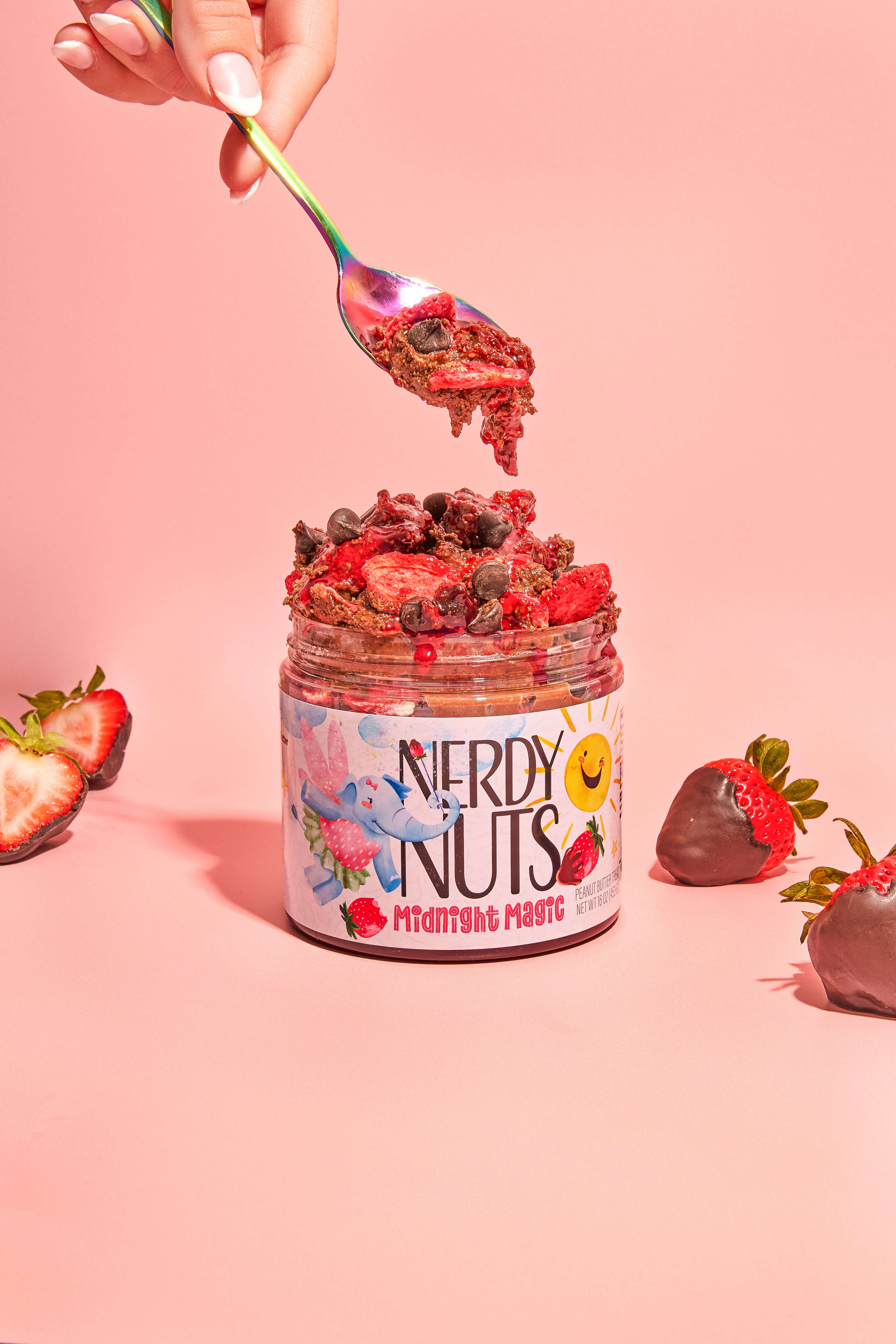 Midnight Magic (Choc. Covered Strawberry) Peanut Butter - Image 2
