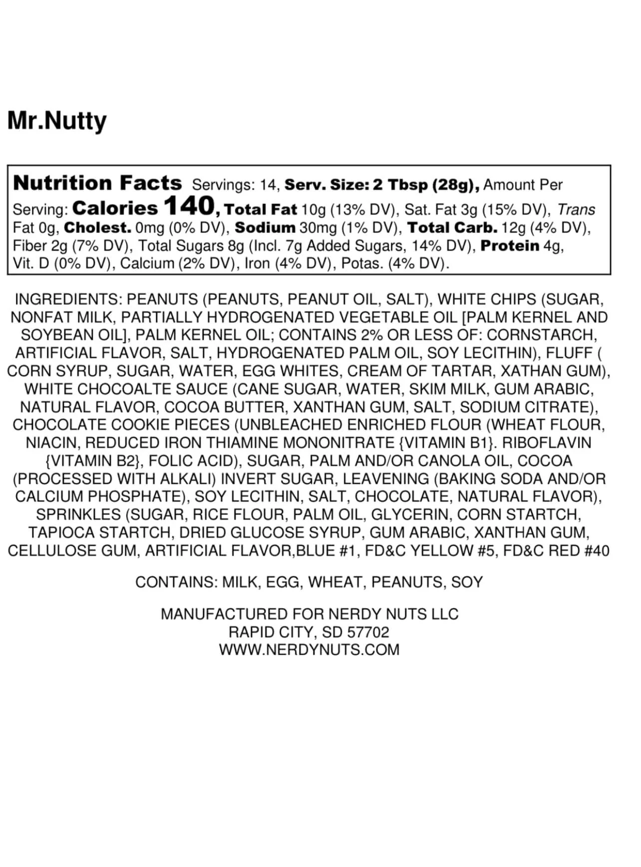 Mr. Nutty Peanut Butter Treat - Image 4