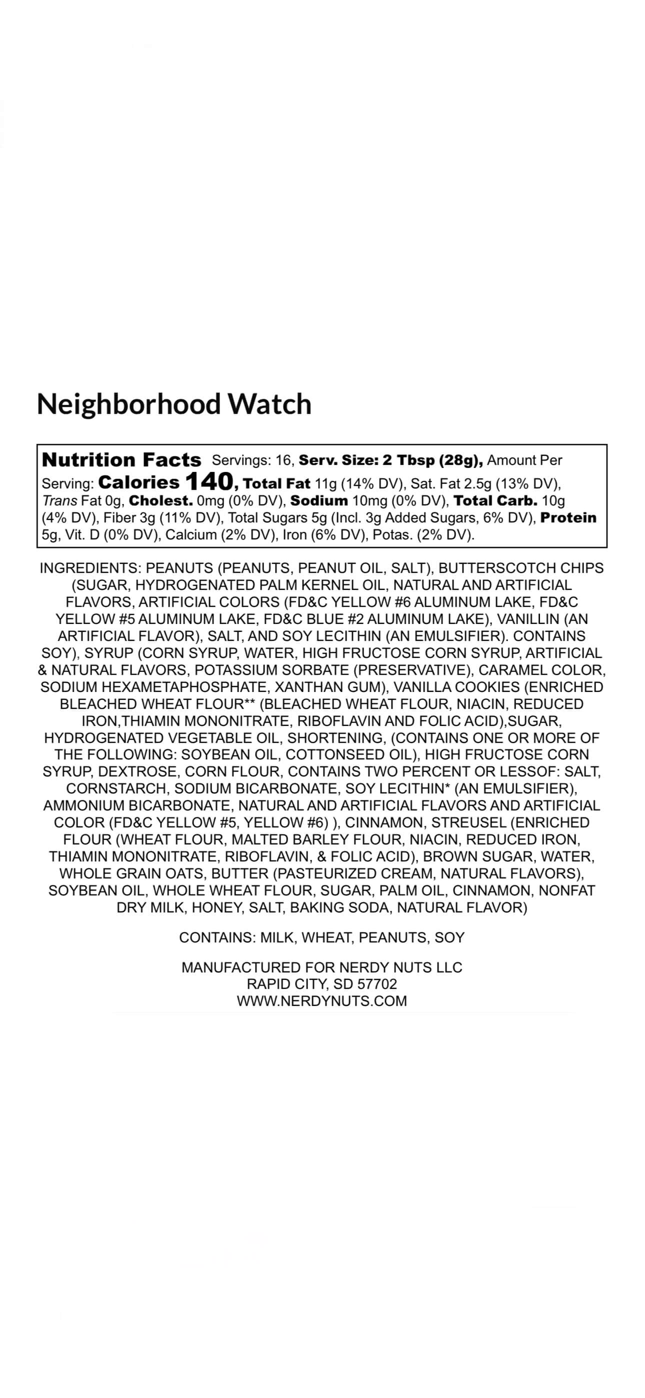 Neighborhood Watch Peanut Butter Treat - Image 4