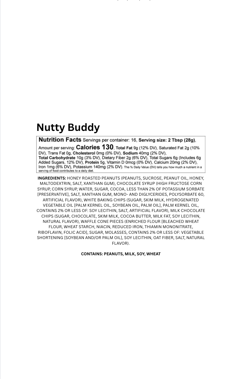 Nutty Buddy Peanut Butter Treat - Image 4