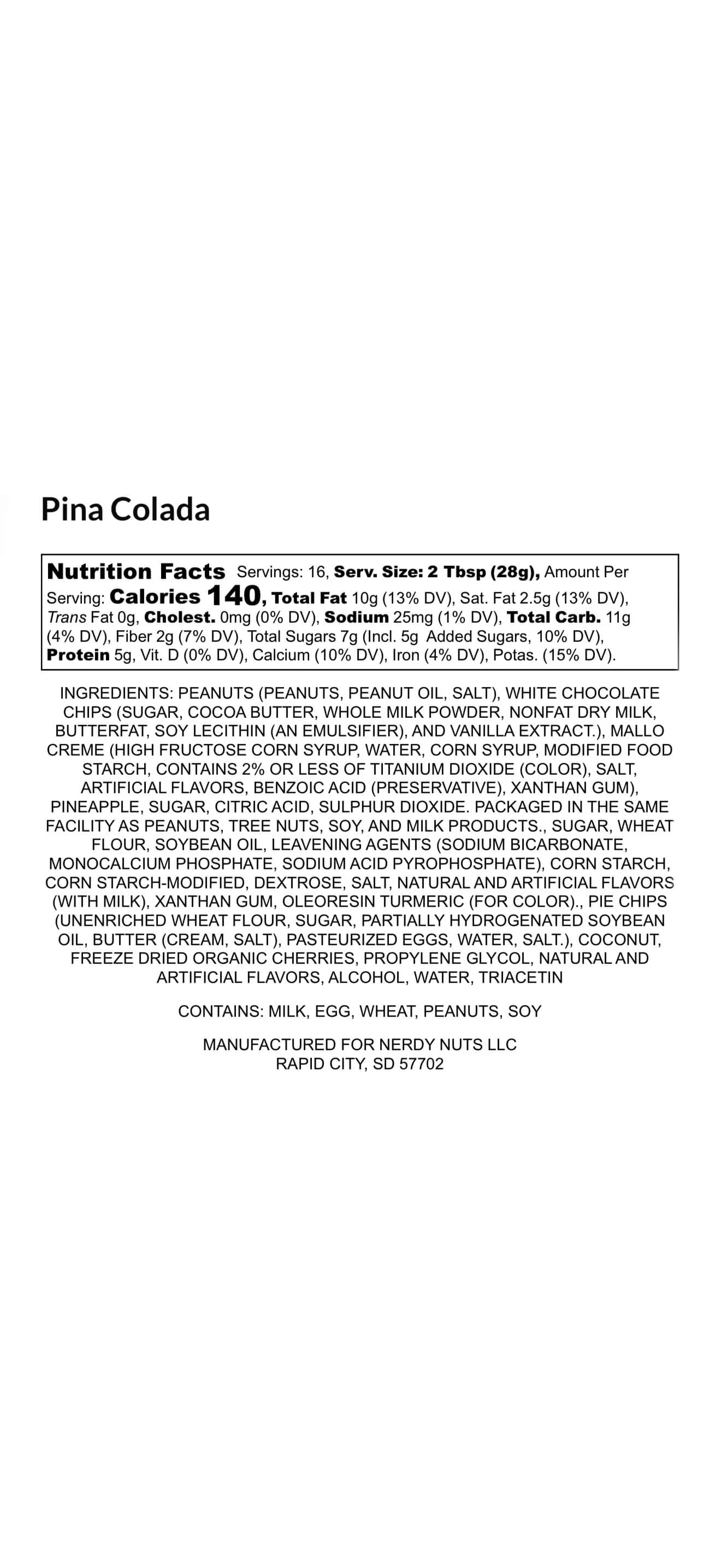 Pina Colada Peanut Butter Treat - Image 4