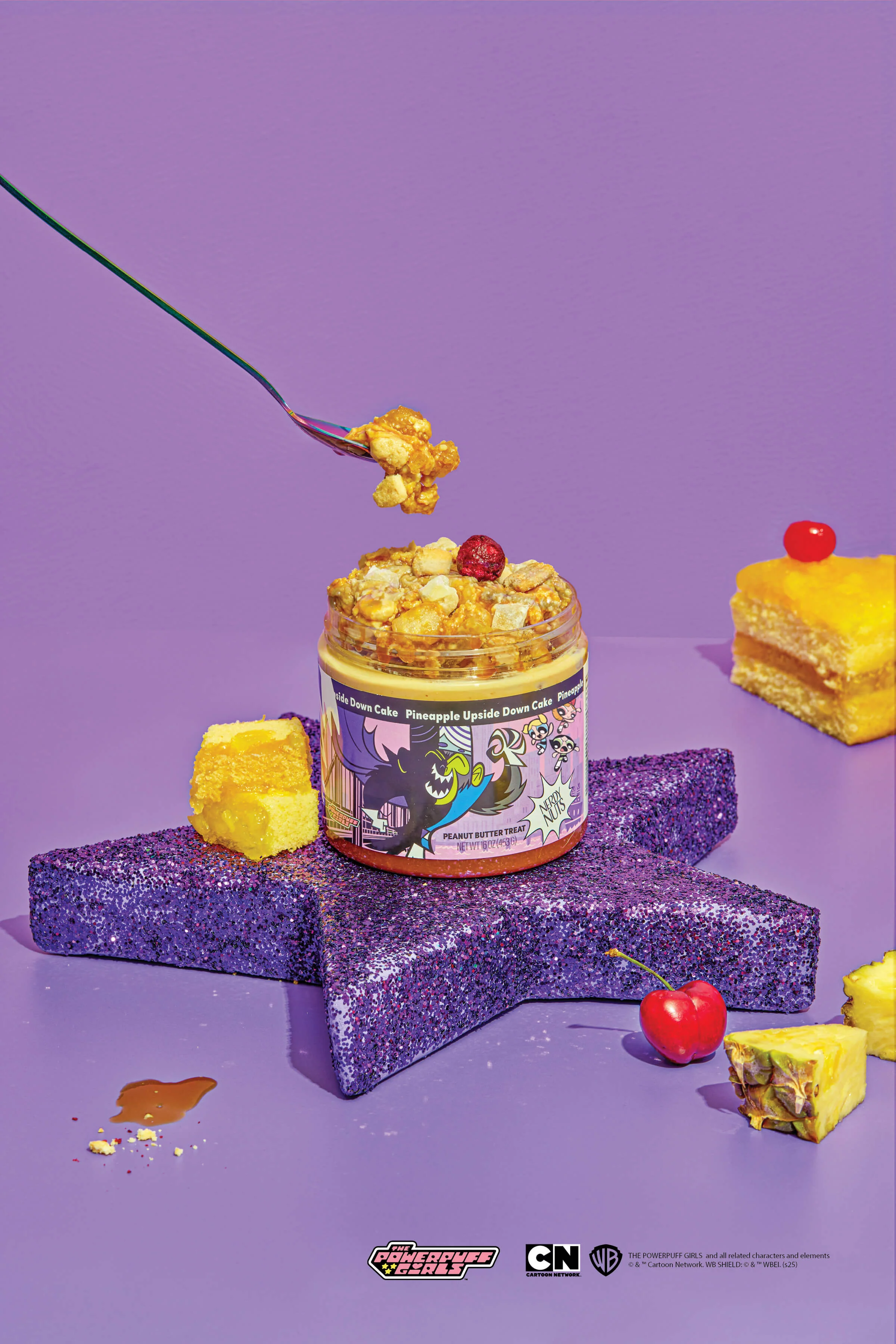 Pineapple Upside Down Cake Peanut Butter Treat