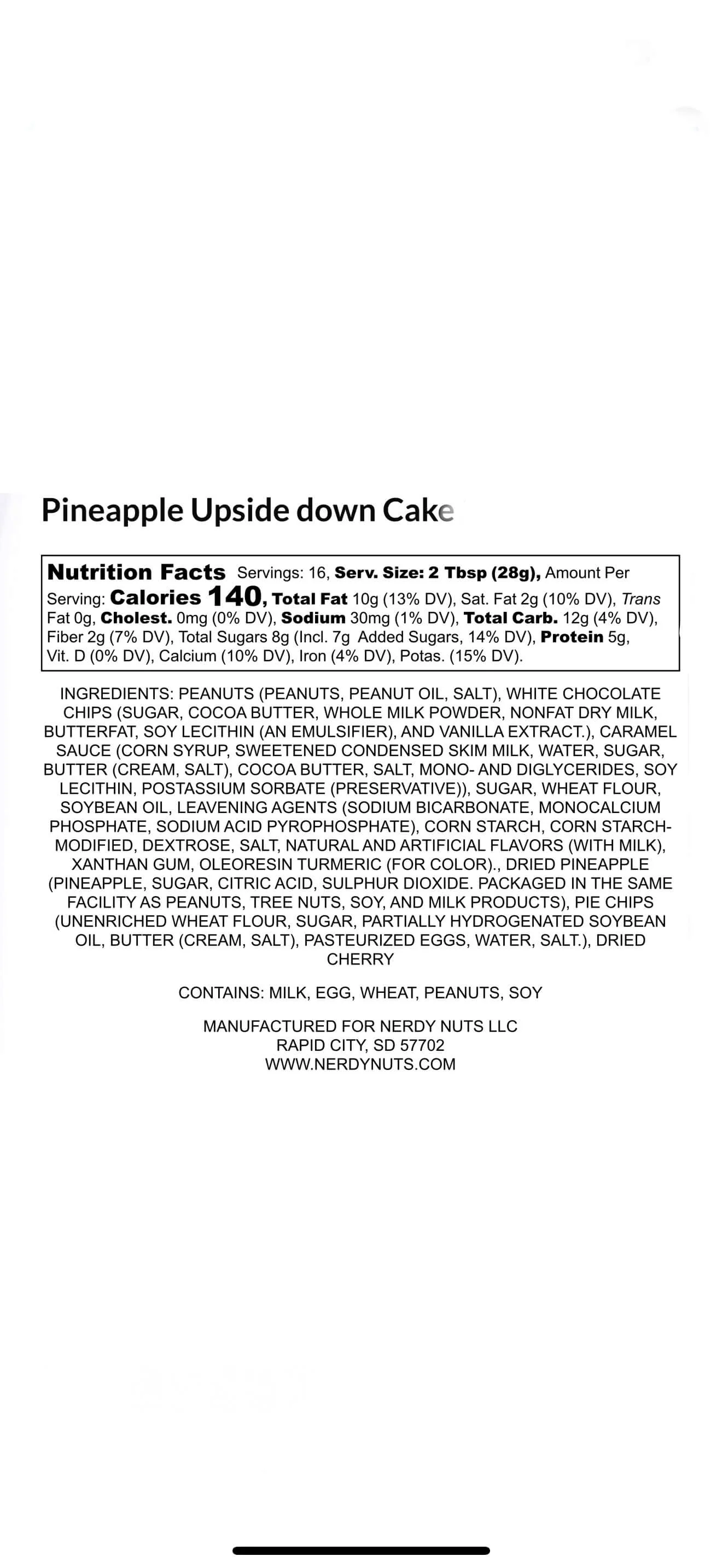 Pineapple Upside Down Cake Peanut Butter Treat - Image 3