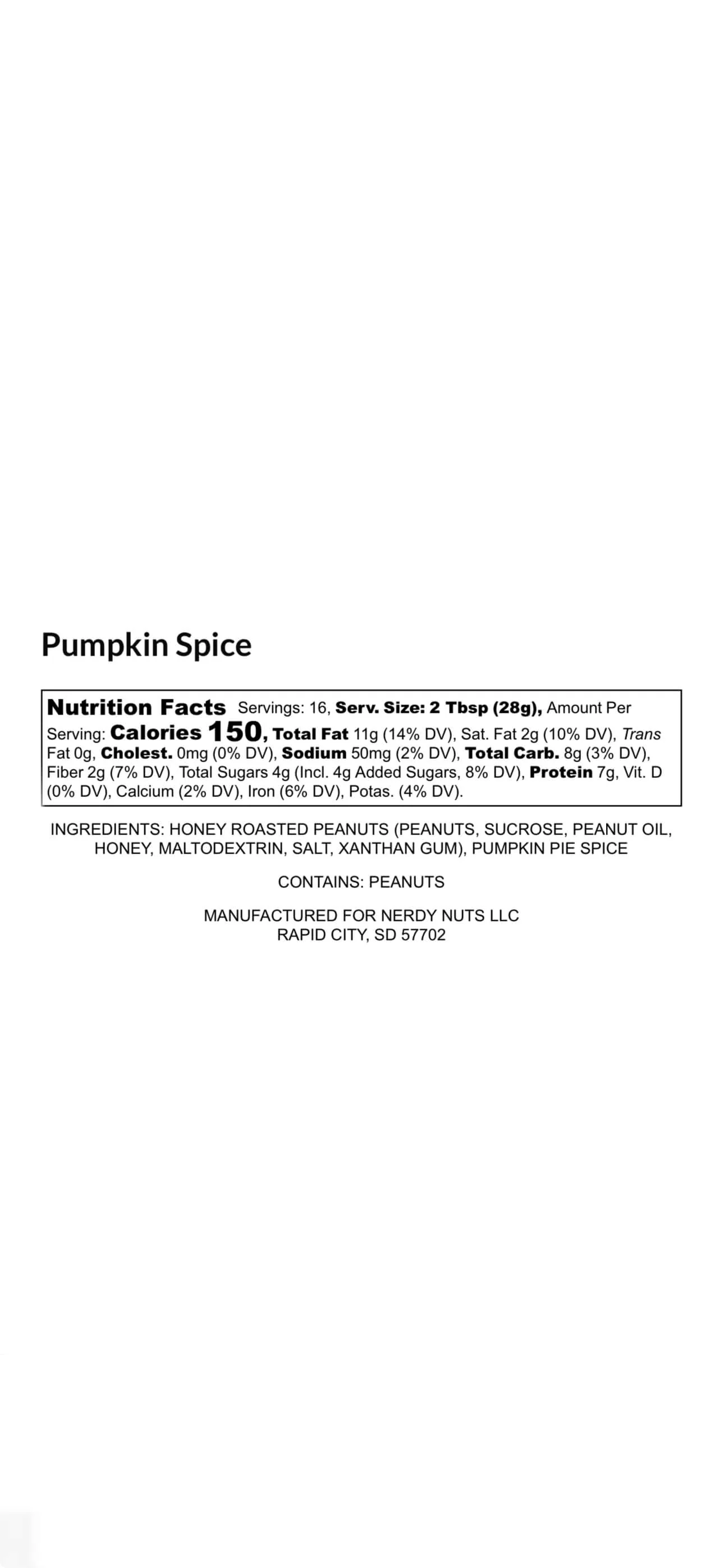Pumpkin Spice Peanut Butter - Image 4