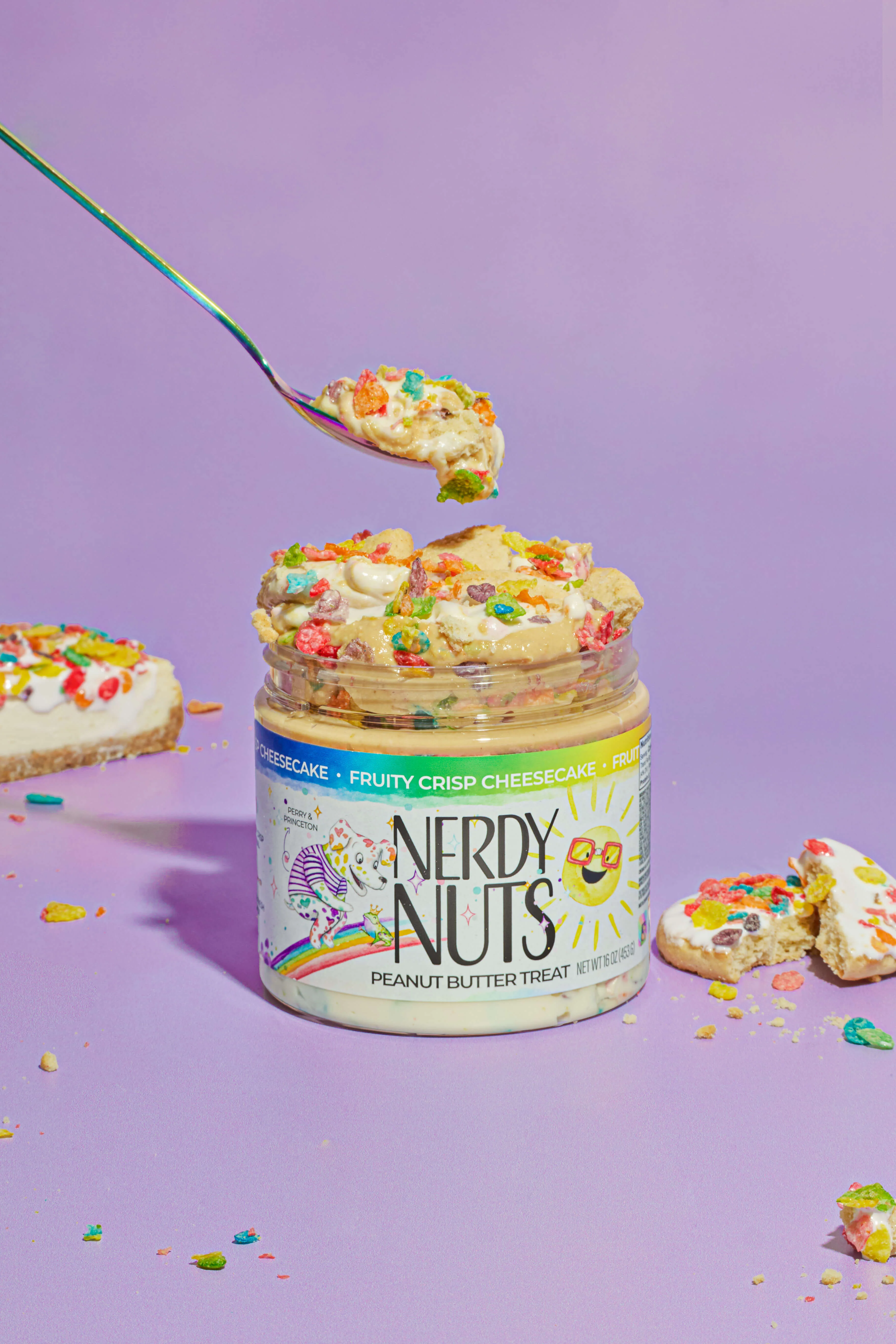Fruity Crisp Cheesecake Peanut Butter Treat - Image 2
