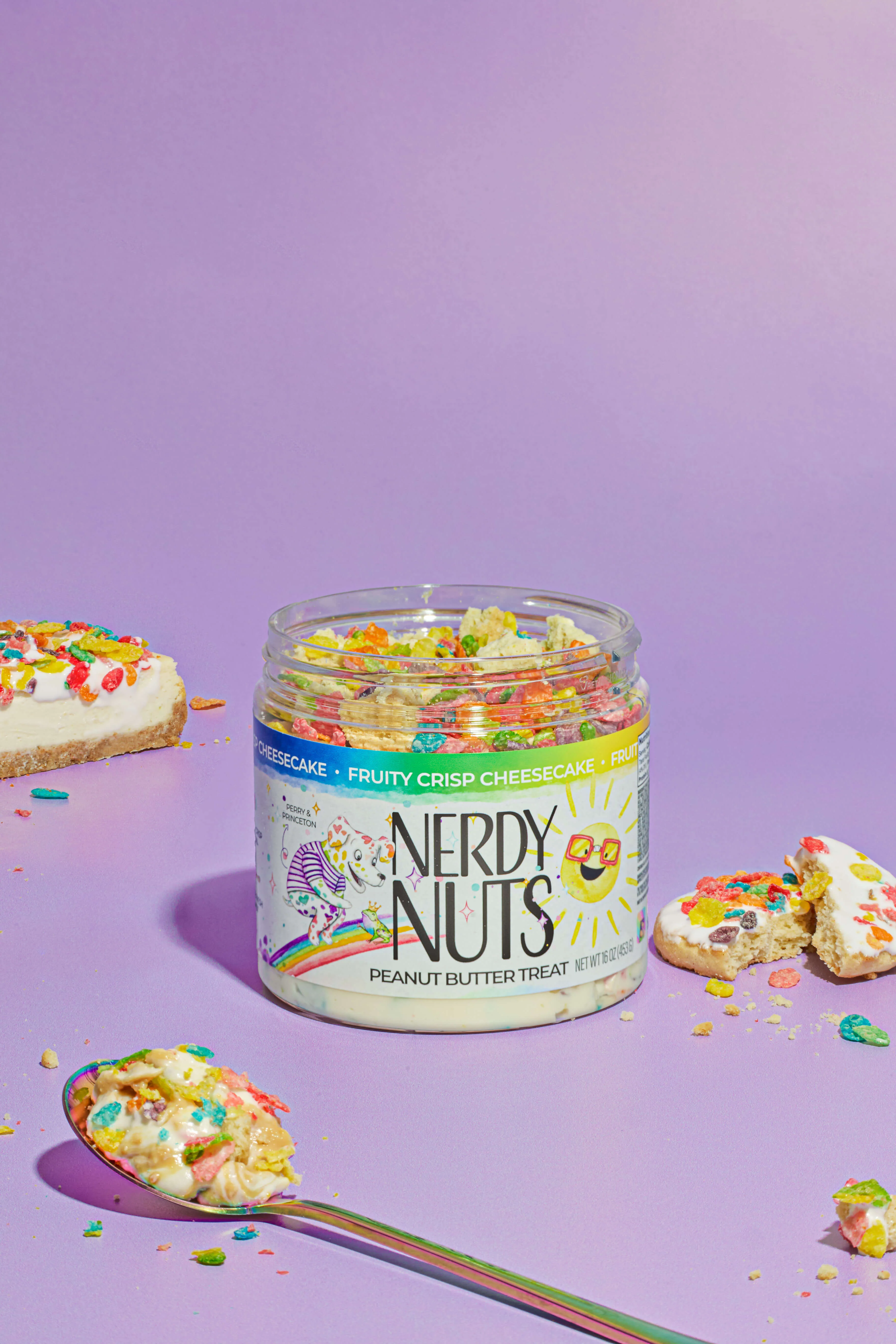 Fruity Crisp Cheesecake Peanut Butter Treat - Image 3