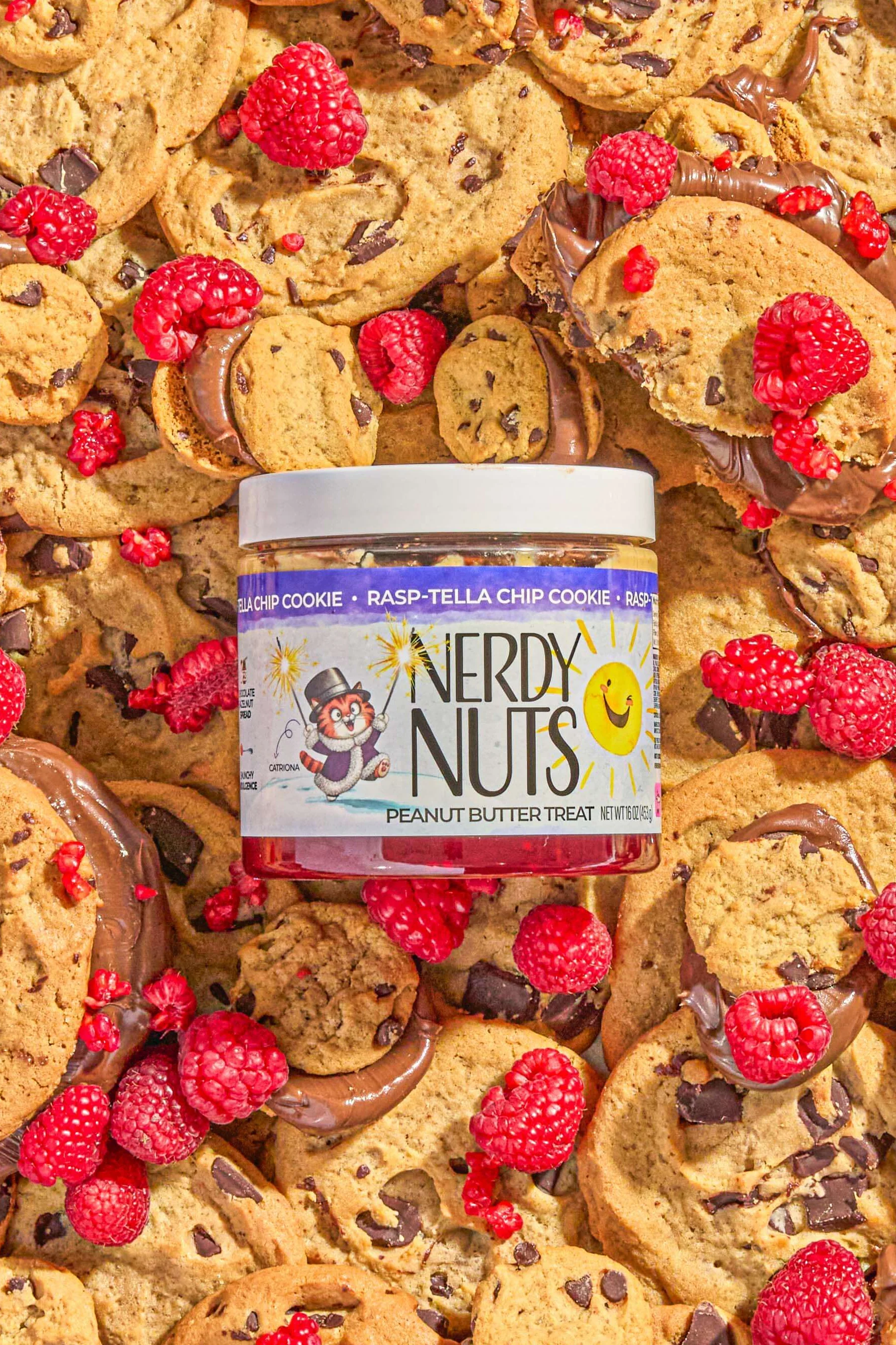 Rasp-tella Chip Cookie Peanut Butter Treat - Image 2