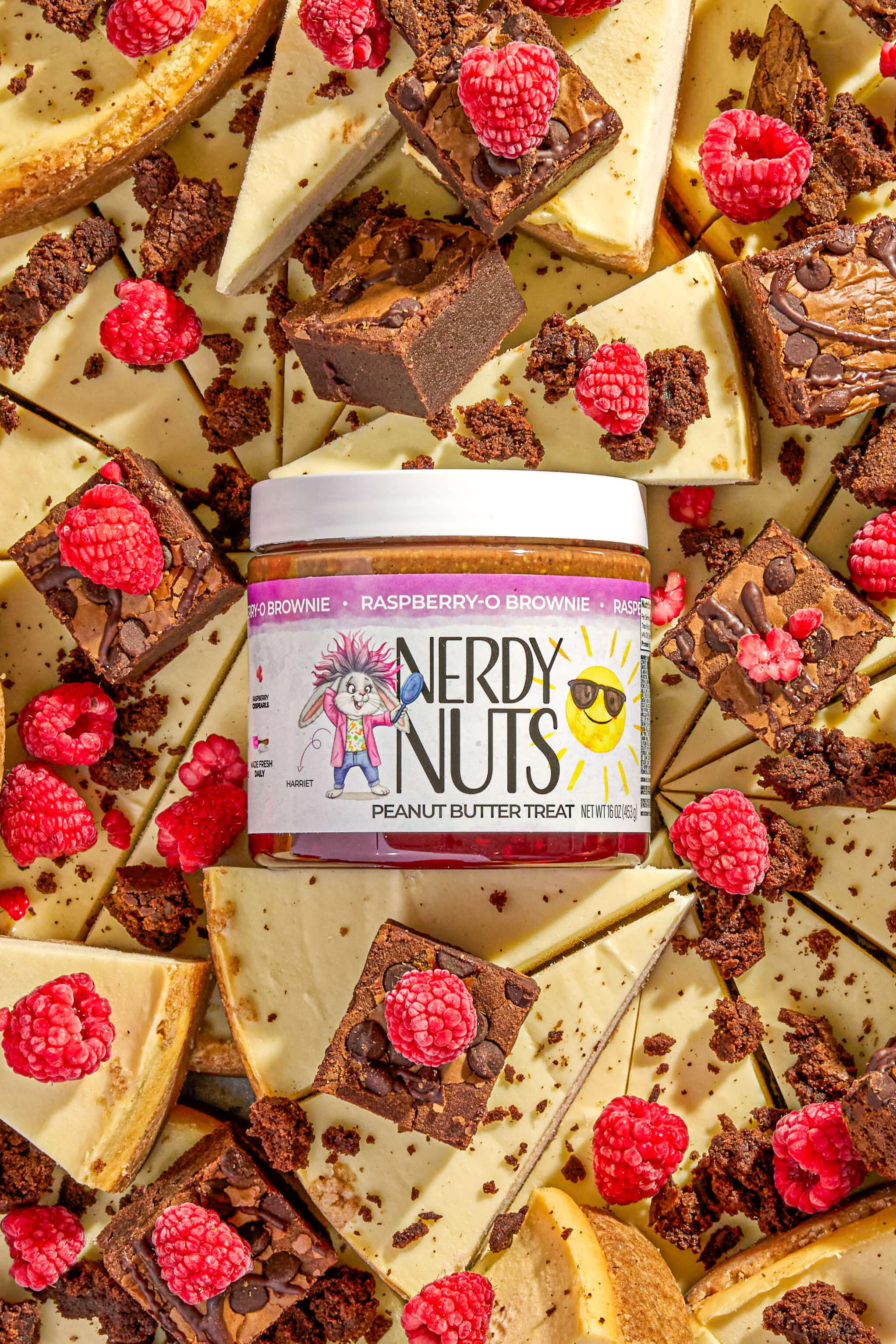 Raspberry-O Brownie Peanut Butter Treat - Image 2