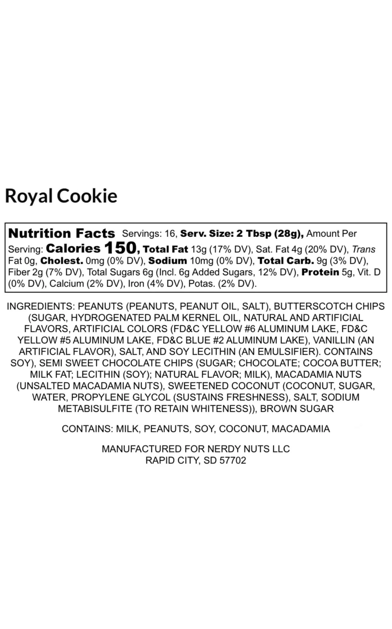 Royal Cookie Peanut Butter Treat - Image 3