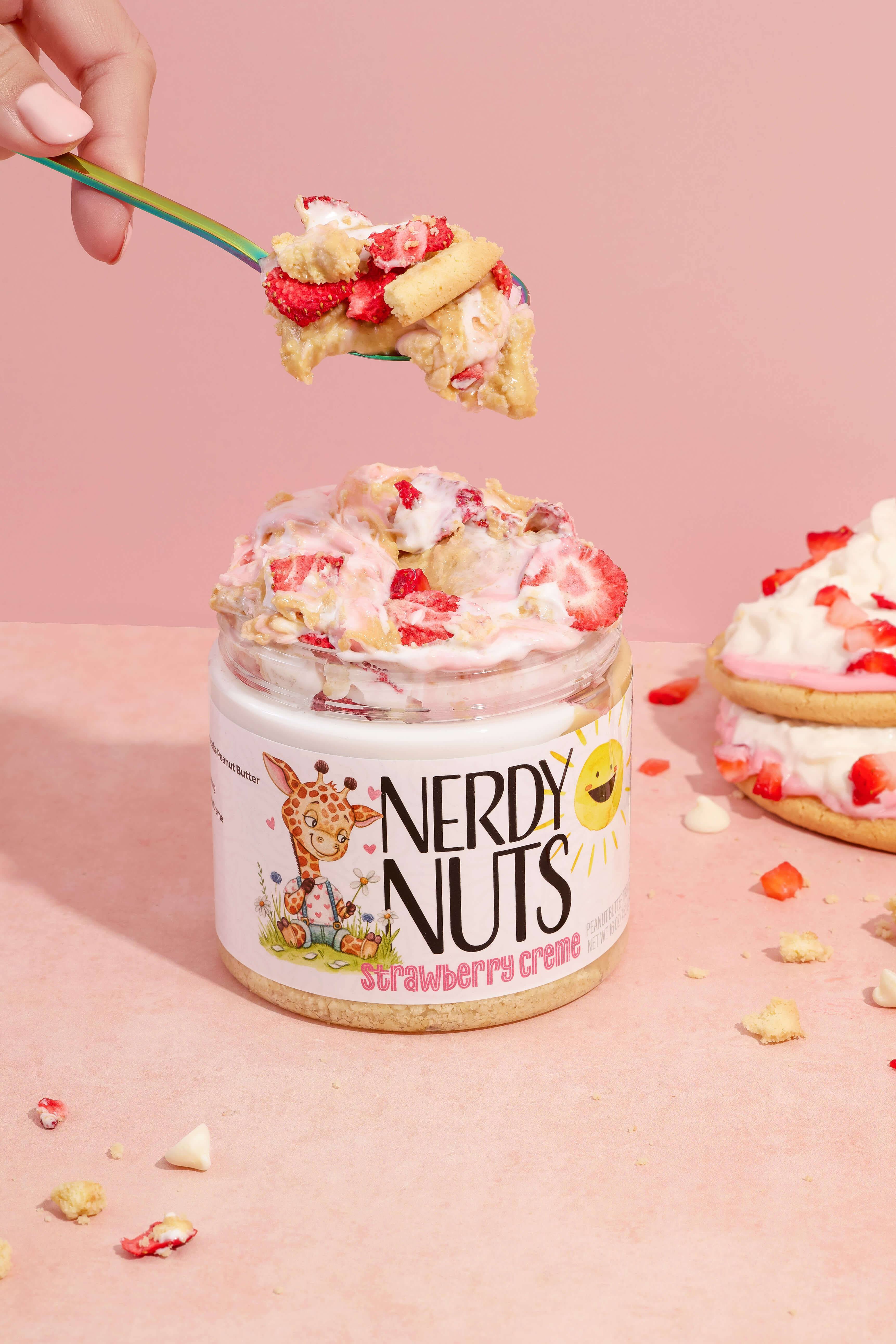 Strawberry Creme Peanut Butter Treat