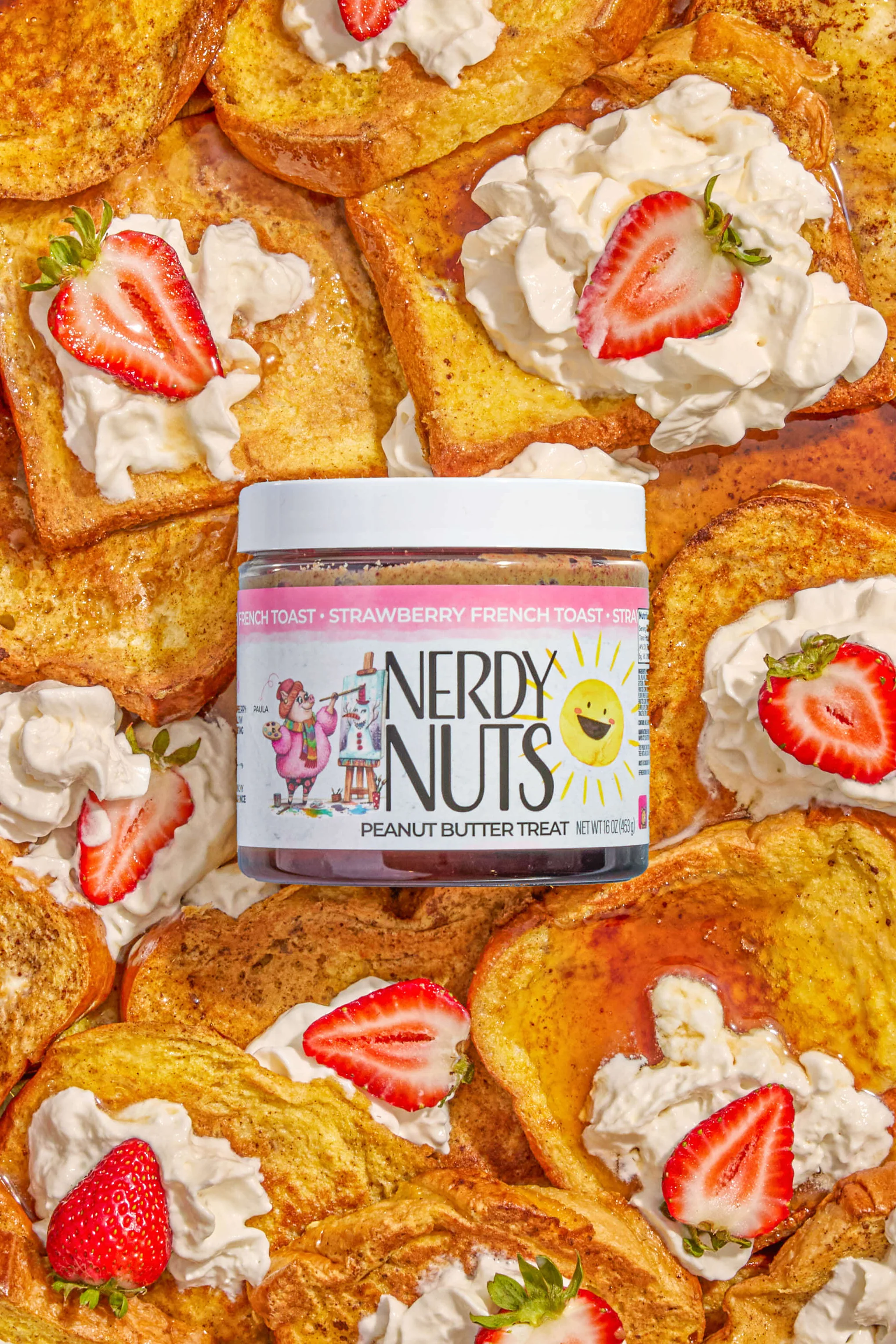 Strawberry French Toast Peanut Butter Treat