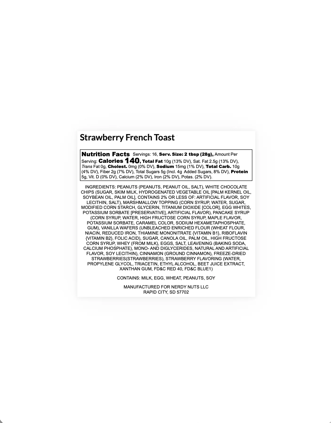 Strawberry French Toast Peanut Butter Treat - Image 4