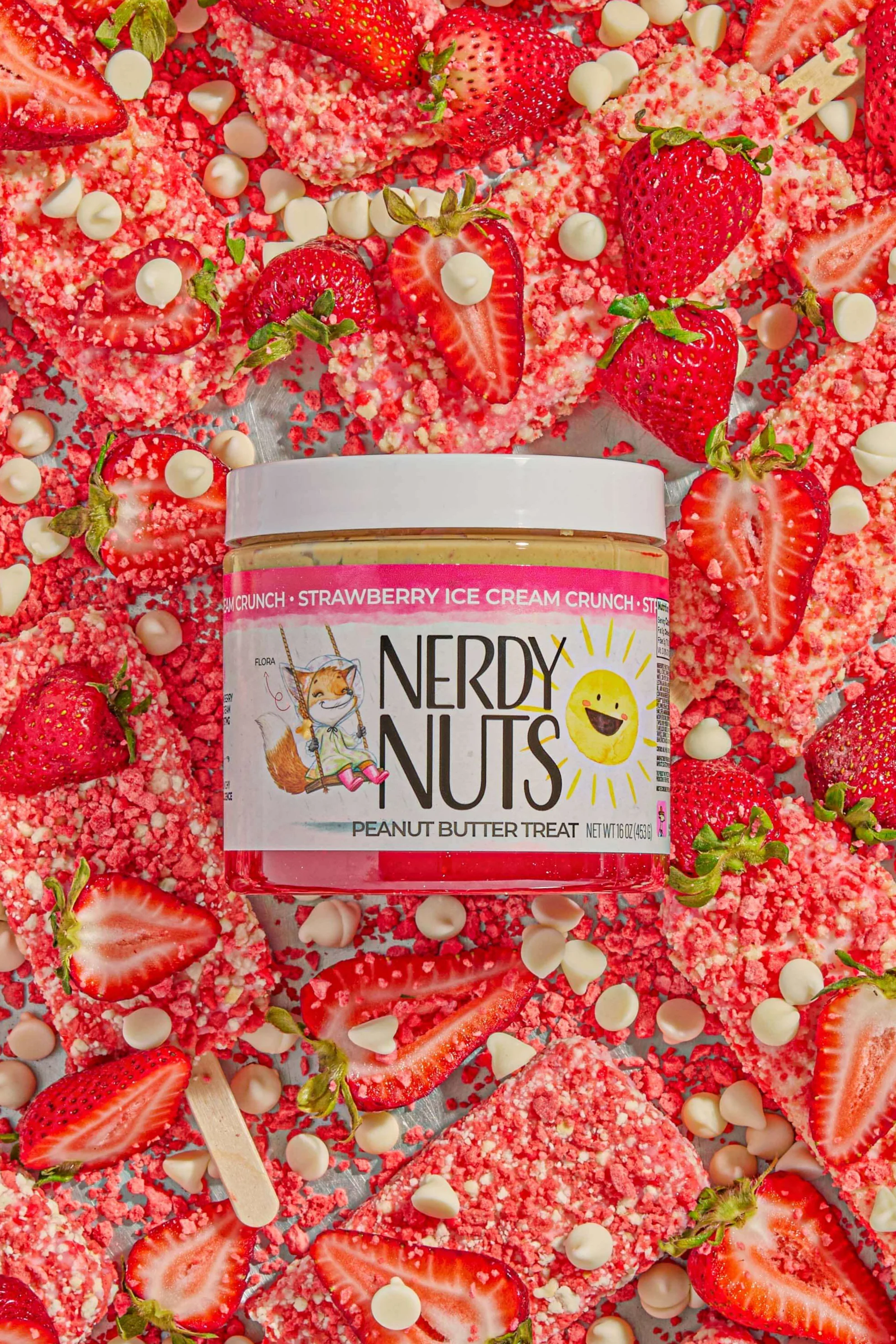 Strawberry Ice Cream Crunch Peanut Butter Treat - Image 3